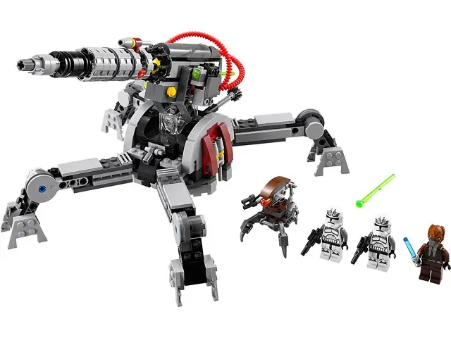STARGLOW KANON セット LEGO Star Wars Republic AV-7 Anti-Vehicle Cannon • Set 75045