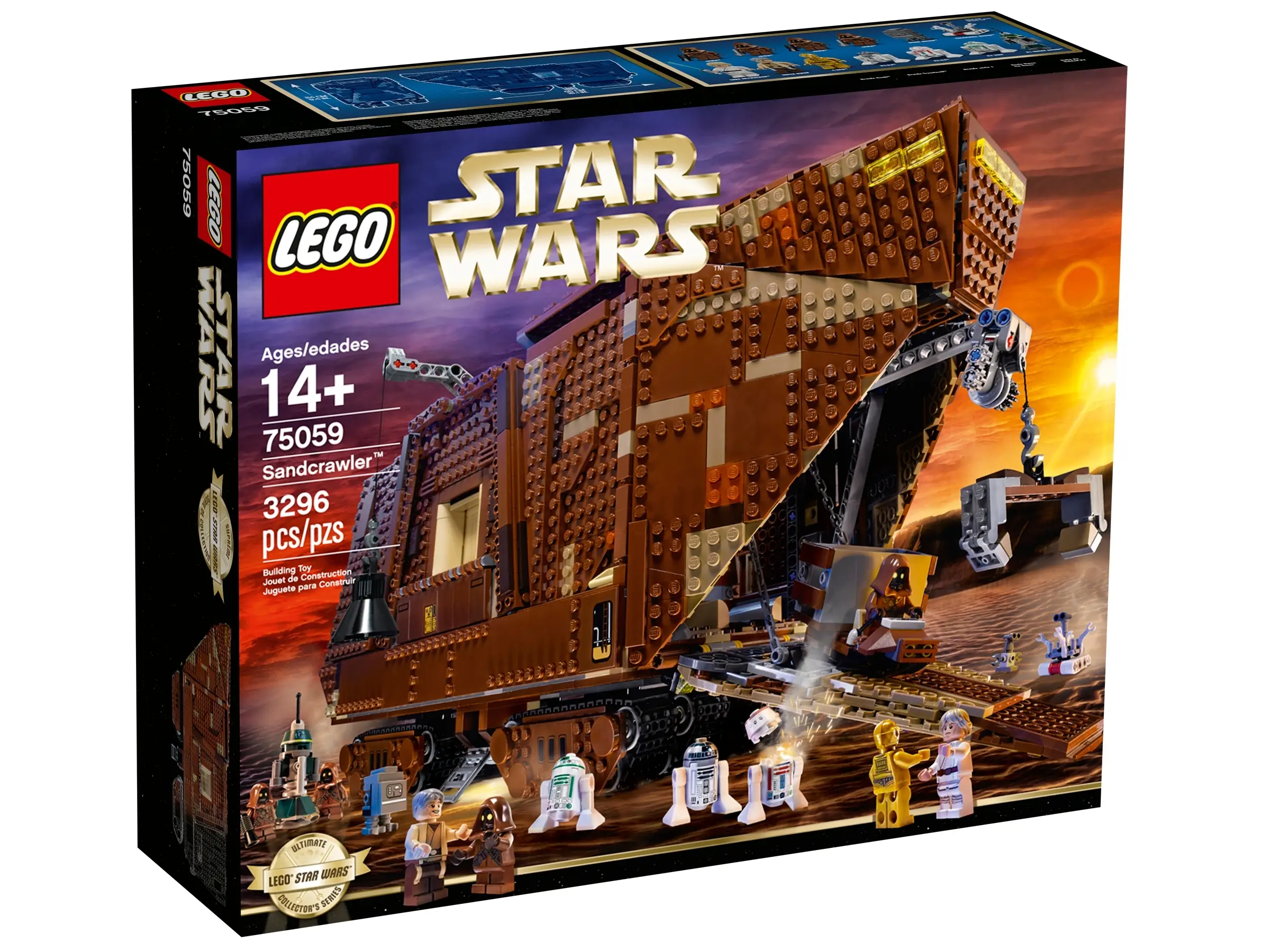 （セール）開催中 人気ブランドも続々プライス • Sandcrawler UCS Wars Star LEGO Set SetDB • 75059 邦楽