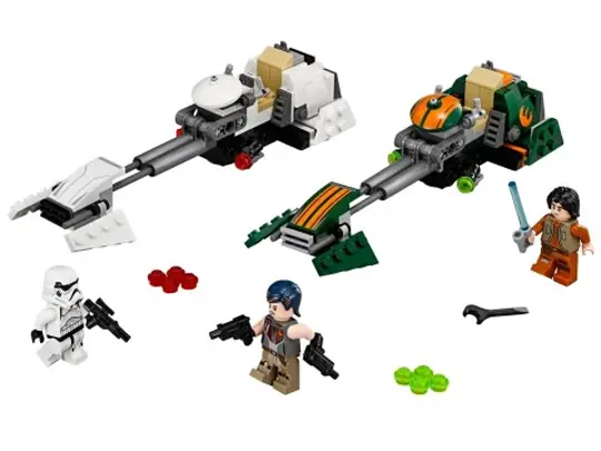 LEGO Star Wars Ezra's Speeder Bike • Set 75090 • SetDB