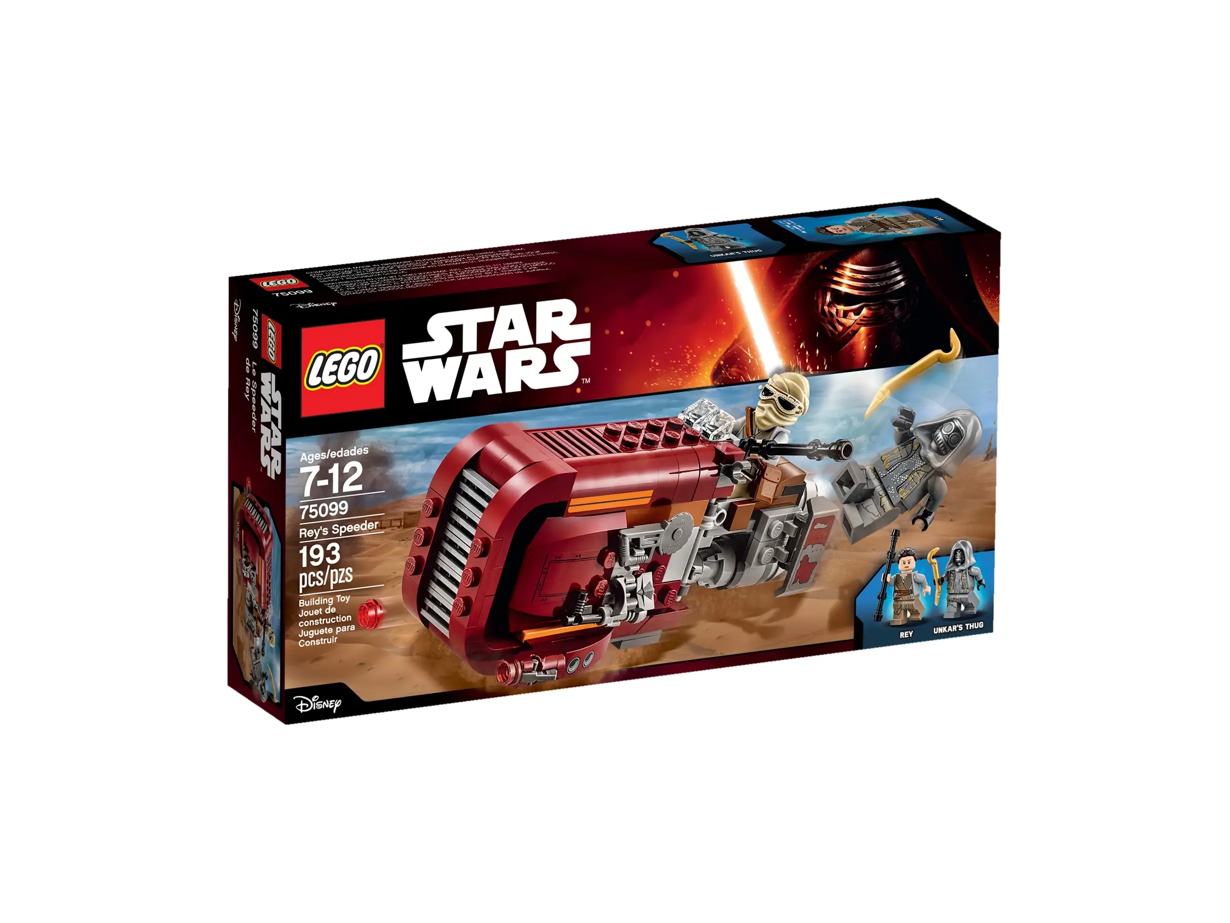 LEGO Star Wars Rey's Speeder • Set 75099 • SetDB