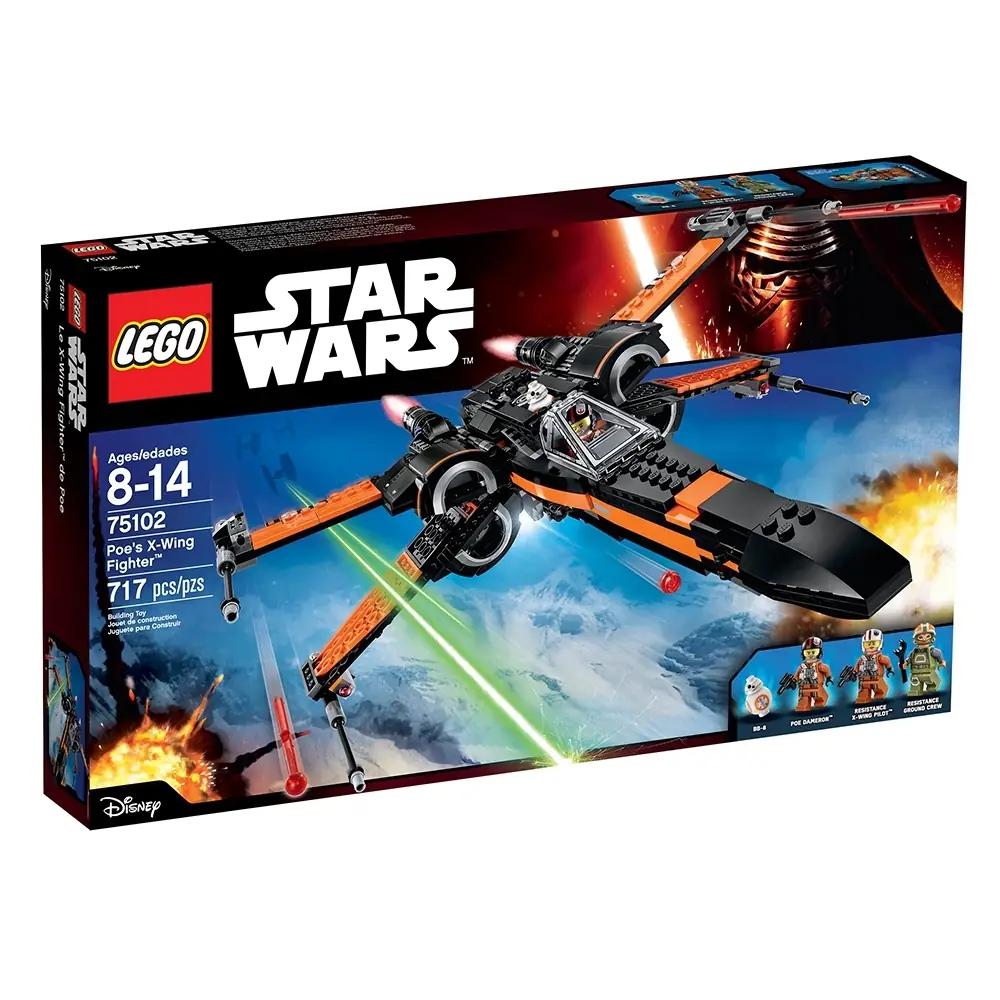 LEGO Star Wars Poe's X-Wing Fighter • Set 75102 • SetDB