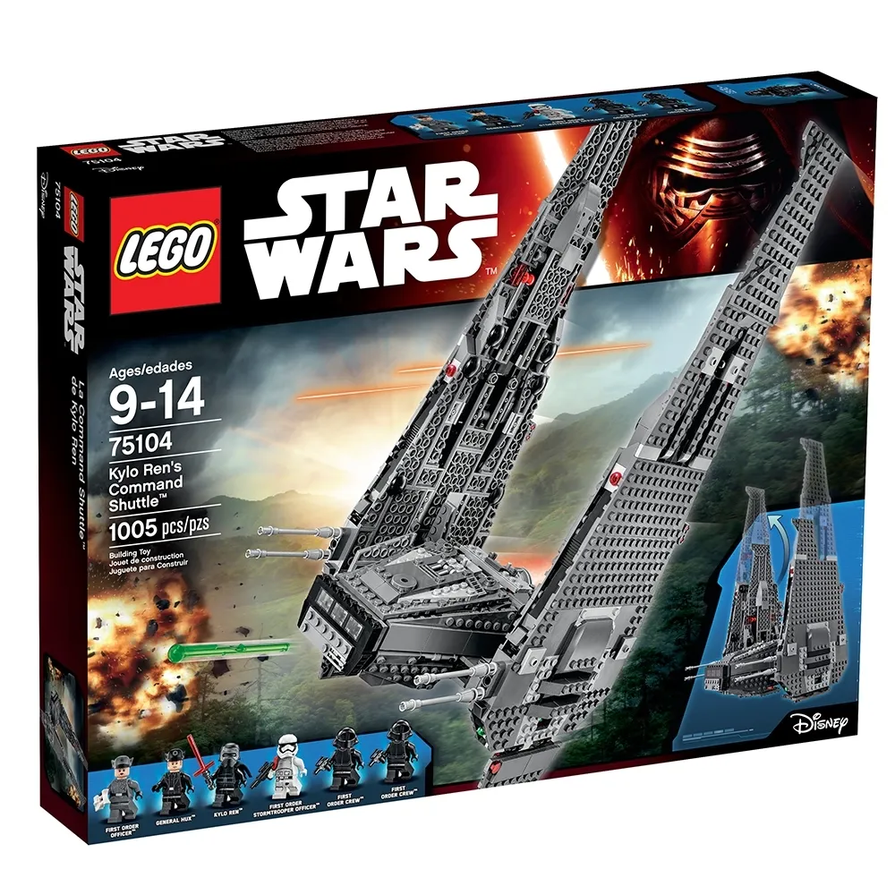 LEGO Star Wars Kylo Ren's Command Shuttle • Set 75104