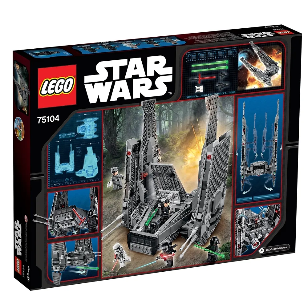 LEGO Star Wars Kylo Ren s Command Shuttle Set 75104