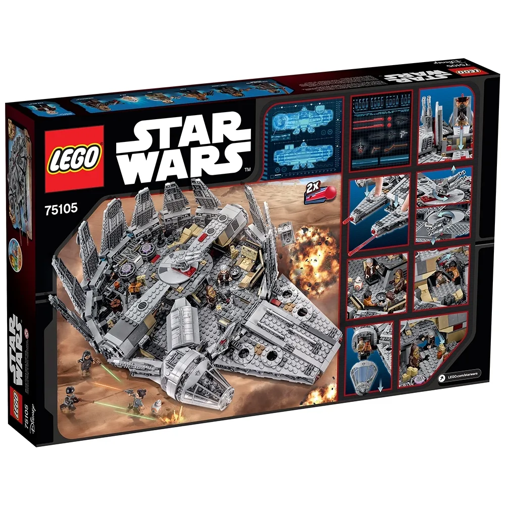 Ucs Millennium Force Awakens Millennium Falcon Lego 75192 LEGO