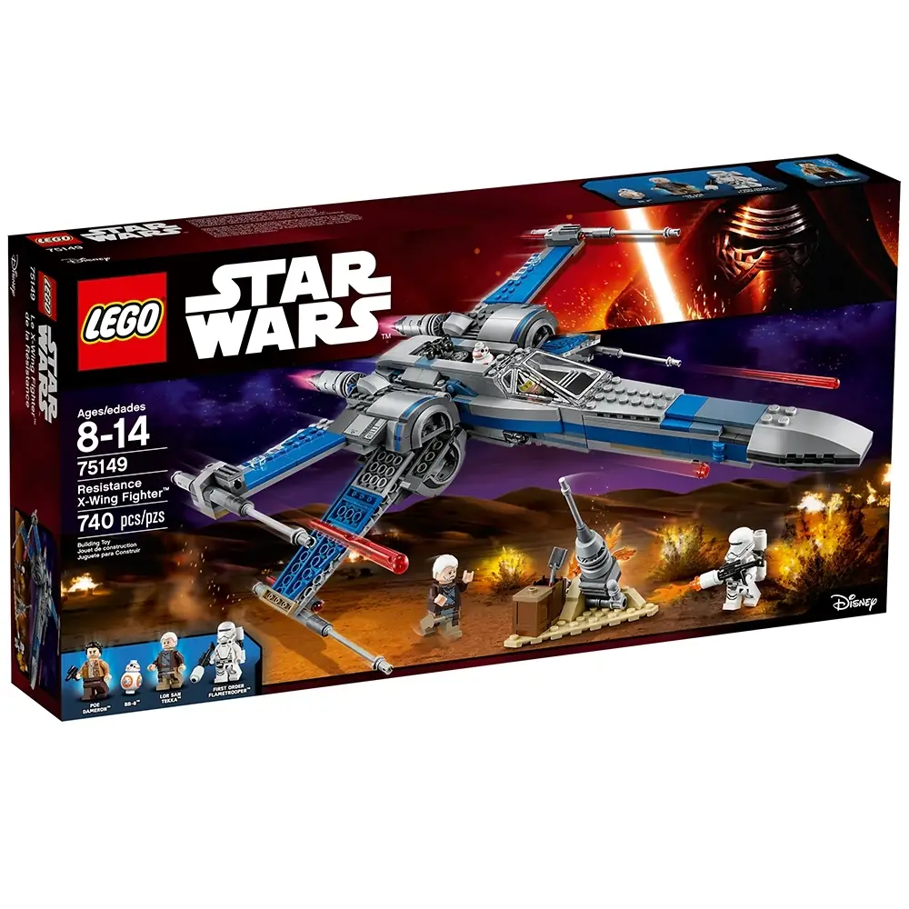 LEGO Star Wars Resistance X-Wing Fighter • Set 75149 • SetDB