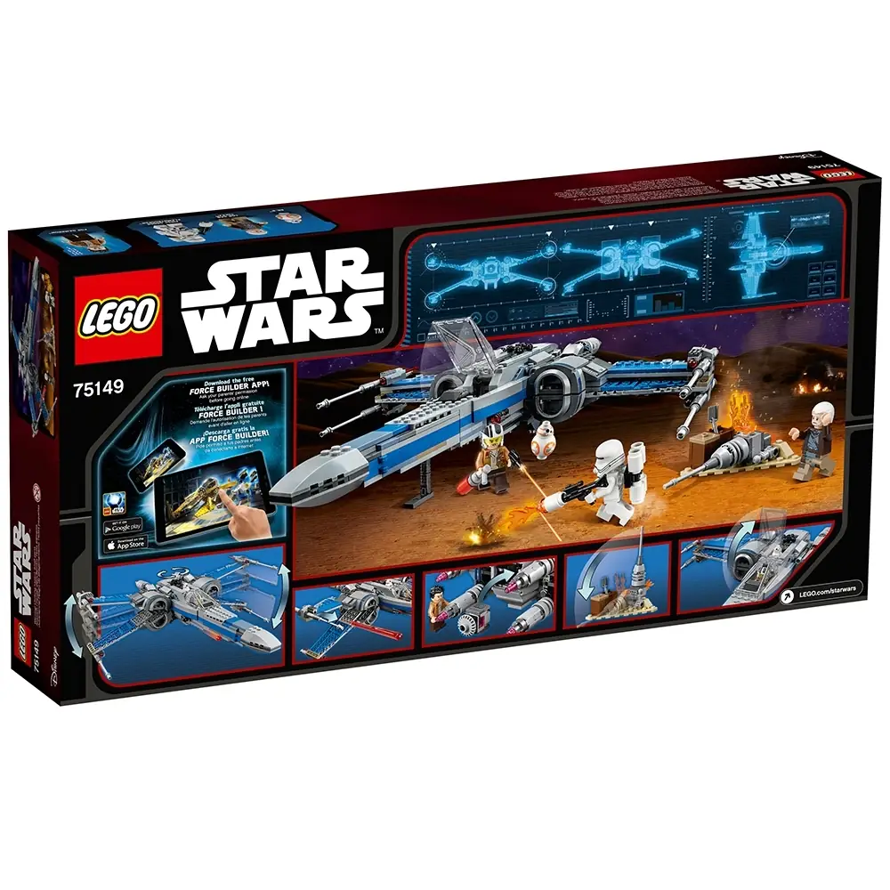 LEGO Star Wars Resistance X Wing Fighter Set 75149 SetDB