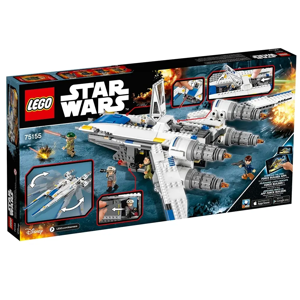LEGO Star Wars Rebel U-Wing Fighter • Set 75155 • SetDB