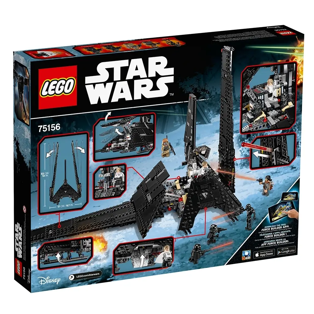 LEGO Star Wars Krennic's Imperial Shuttle • Set 75156