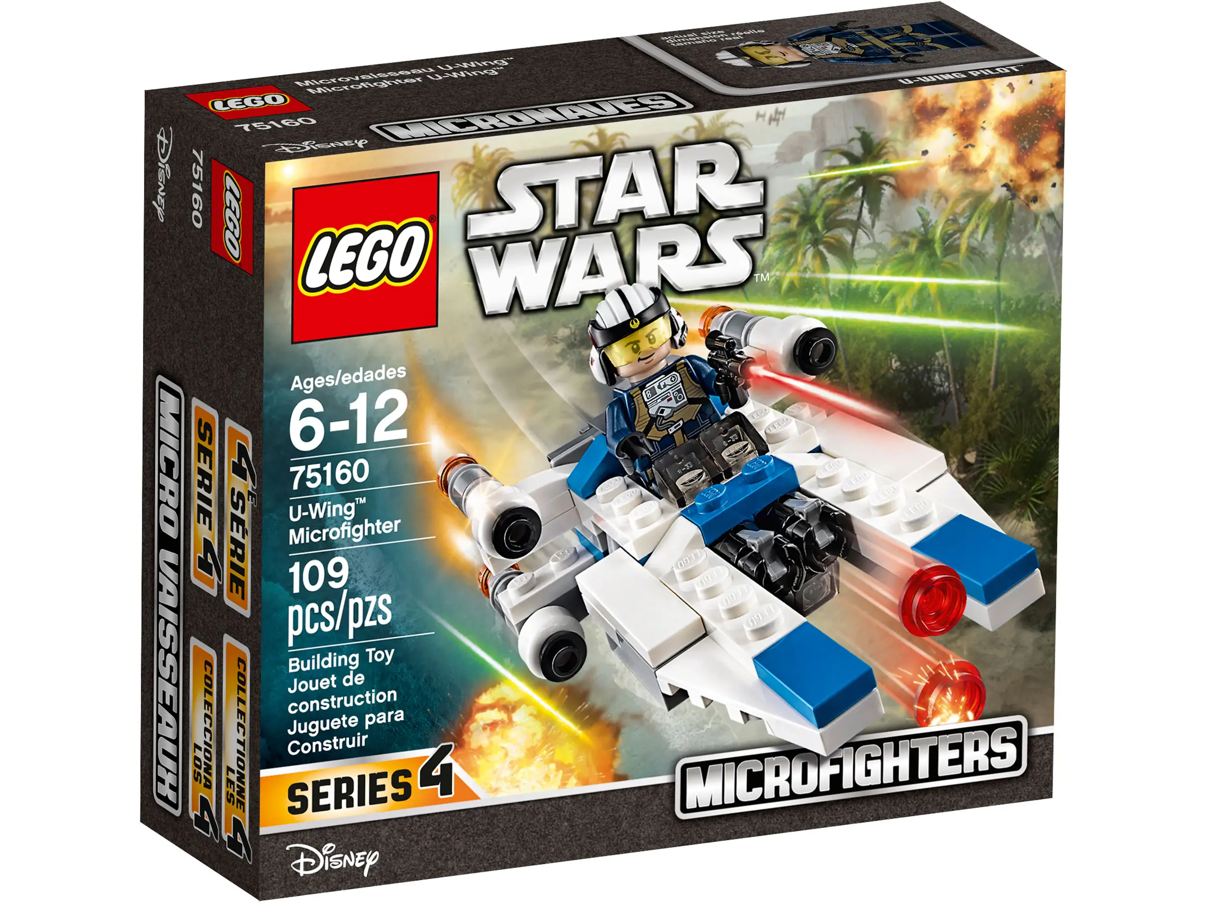 LEGO Star Wars U-Wing Microfighter • Set 75160 • SetDB