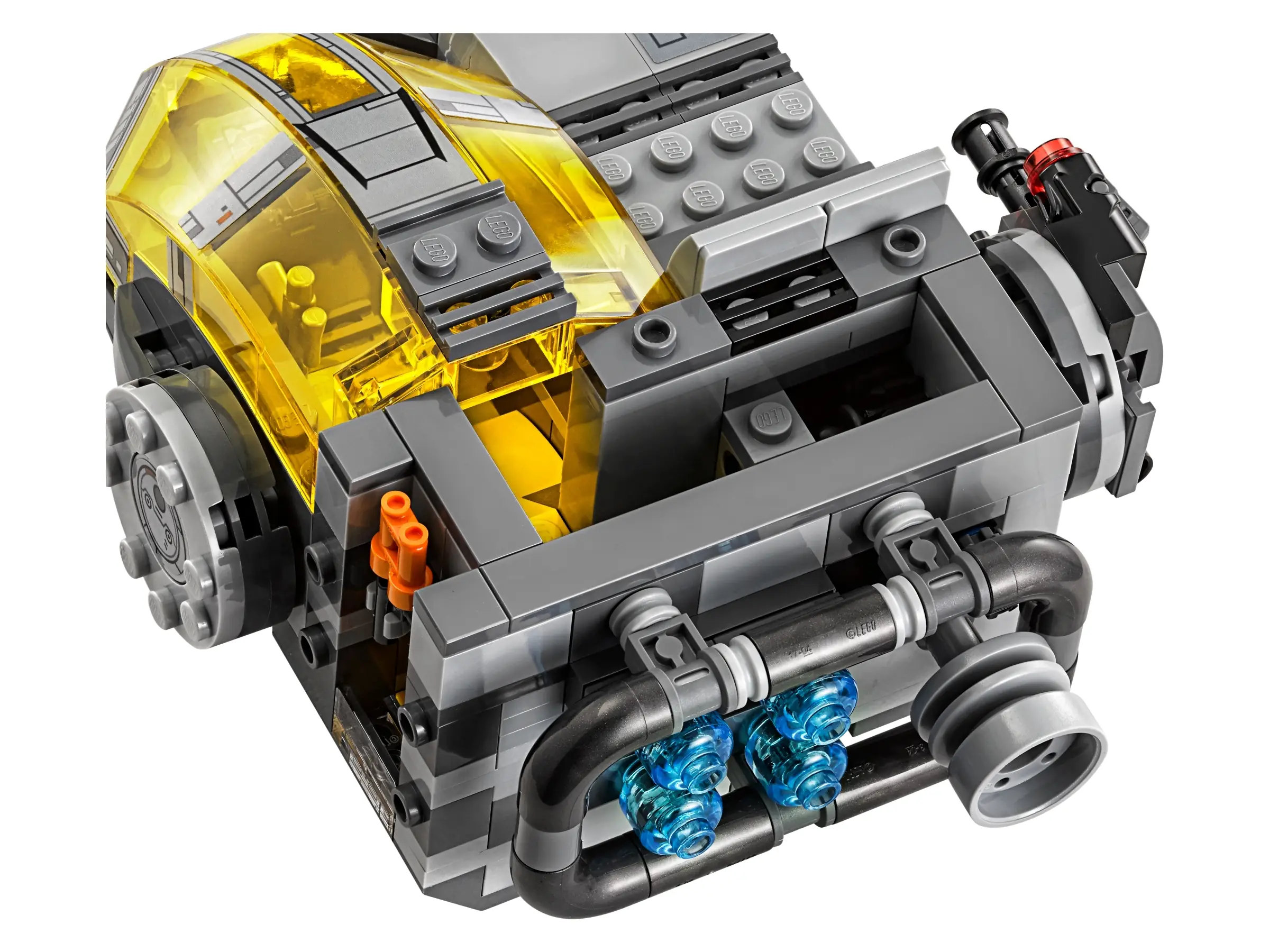 Star wars lego resistance fashion transport pod