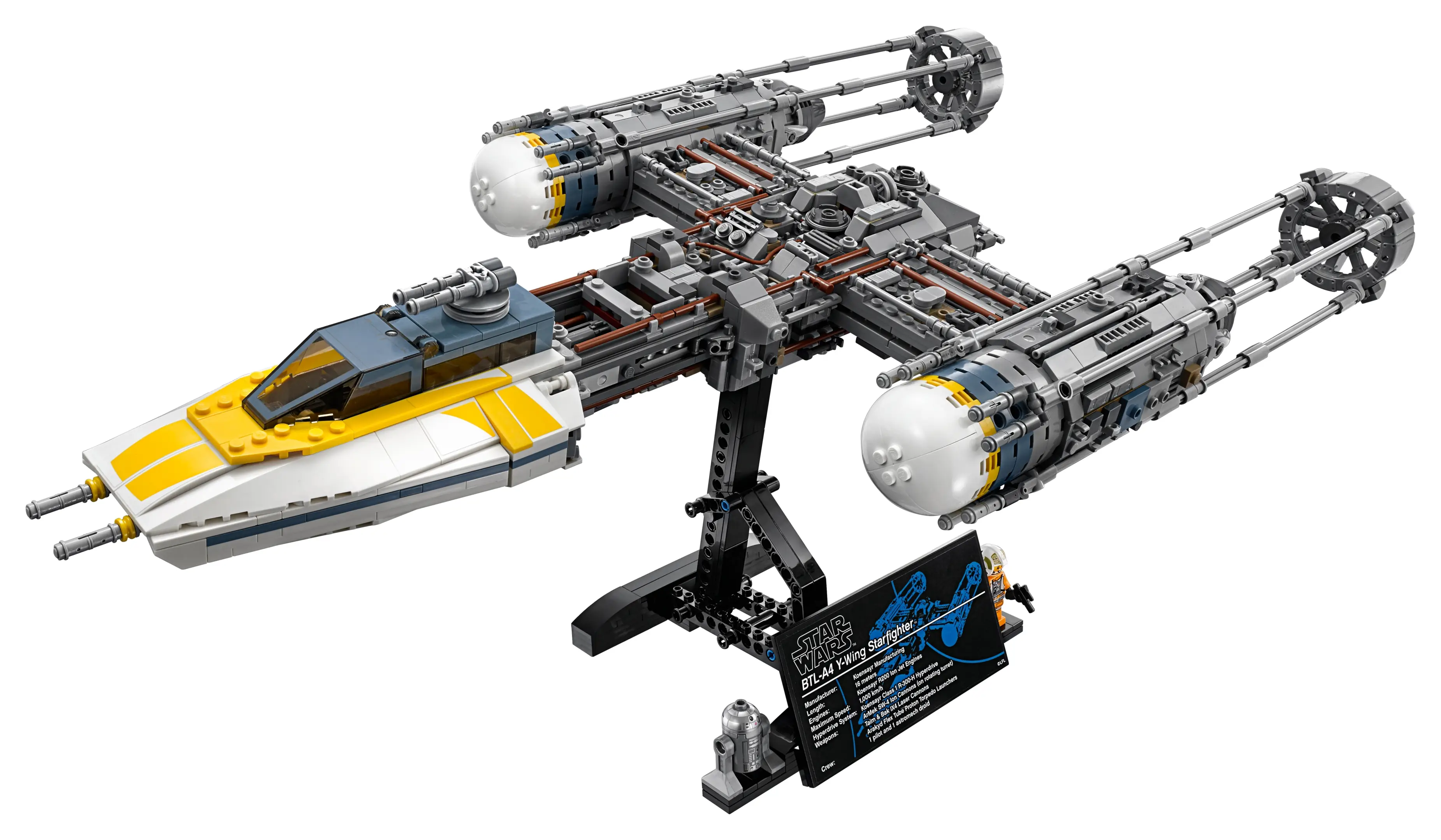 Star wars lego y wing hotsell