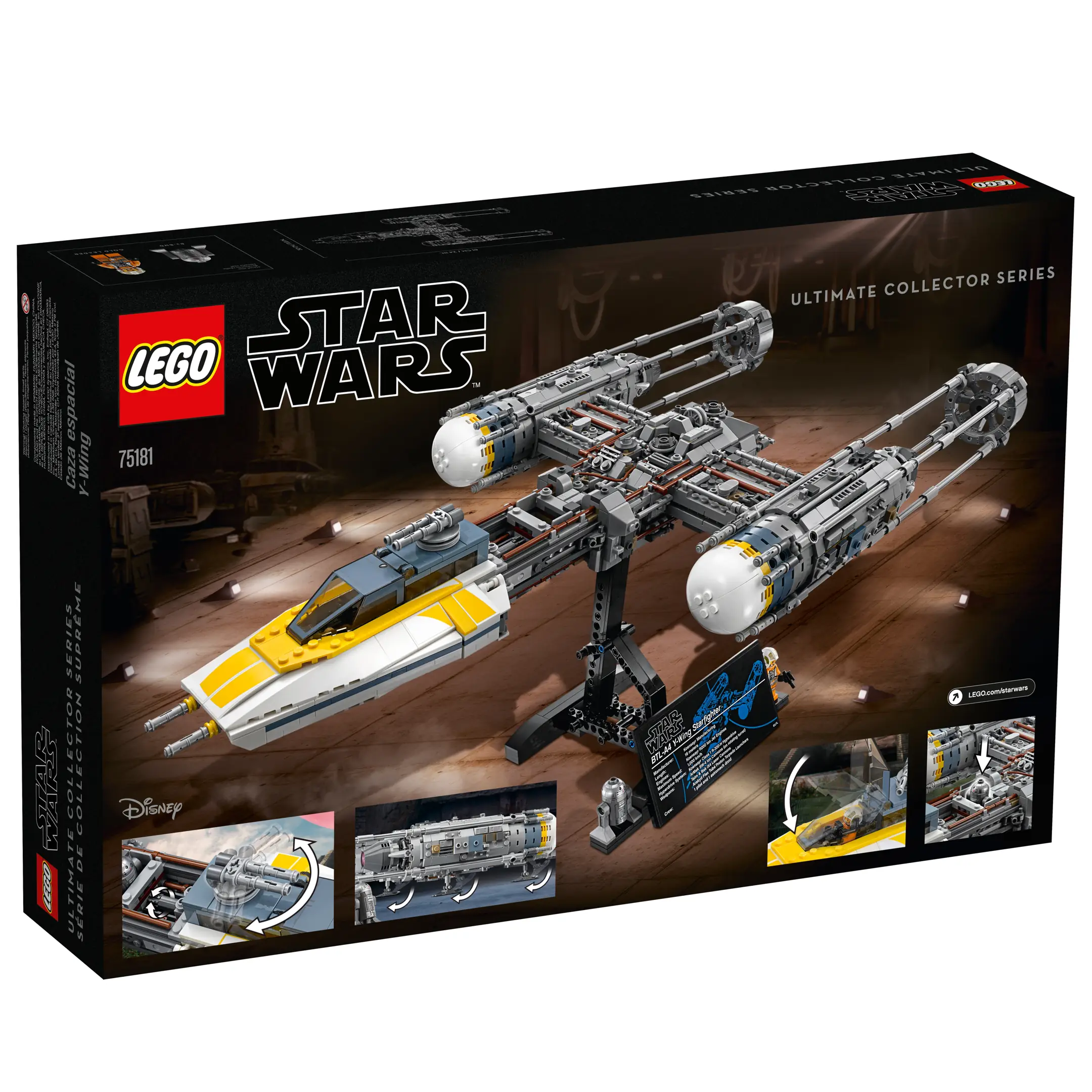 すい LEGO Star Wars UCS Y-Wing Starfighter • Set 75181 • SetDB