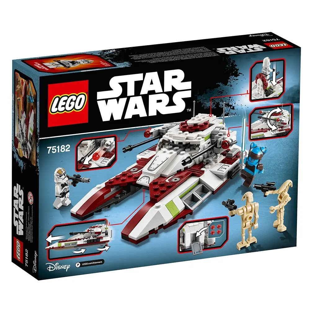 LEGO Star Wars Republic Fighter Tank • Set 75182 • SetDB