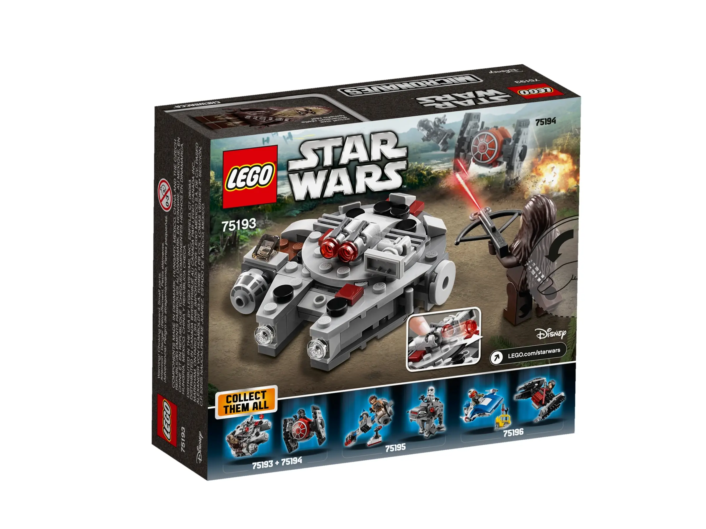 LEGO Star Wars Millennium Falcon Microfighter • Set 75193