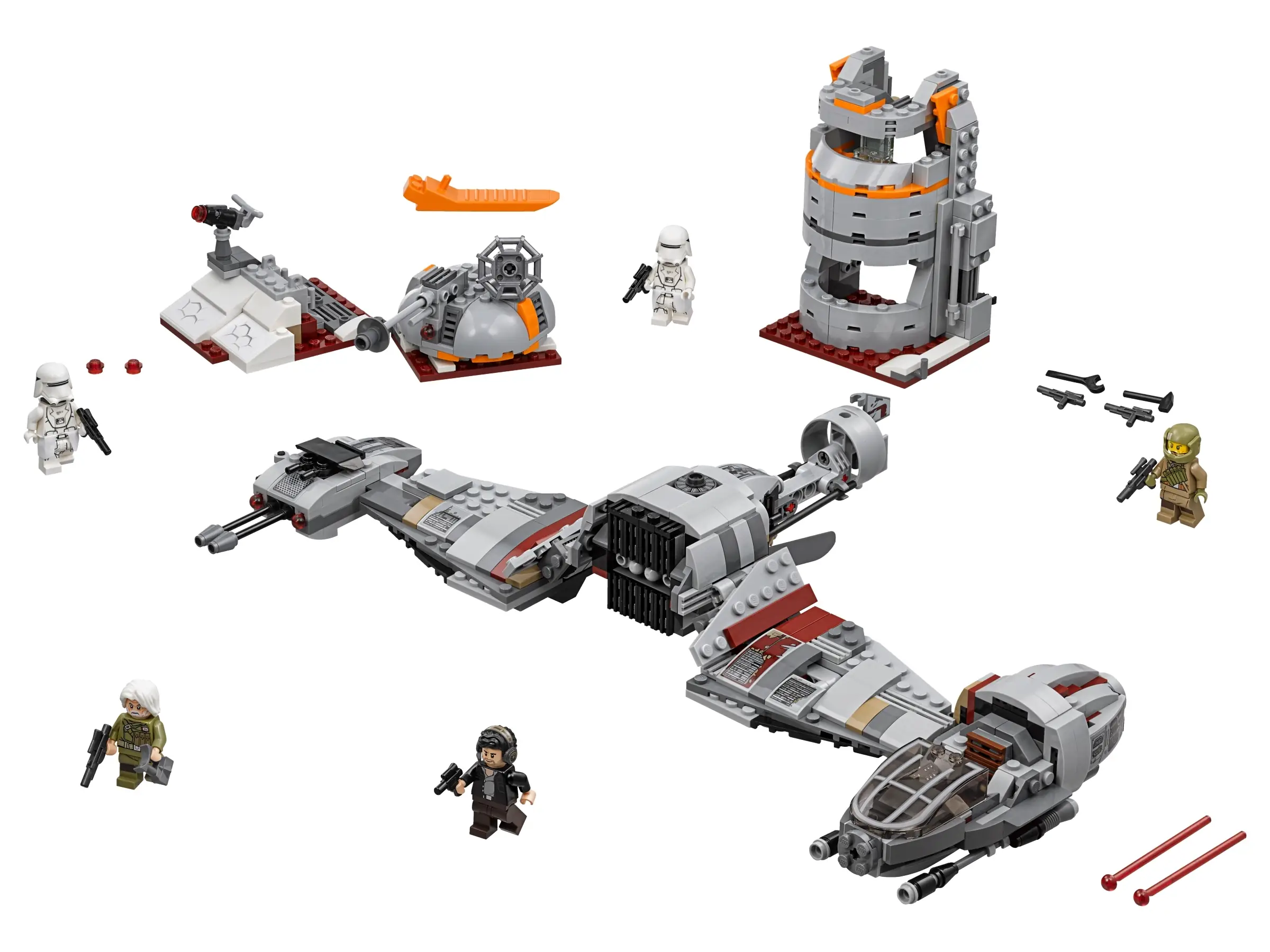 LEGO Star Wars Defense of Crait • Set 75202 • SetDB