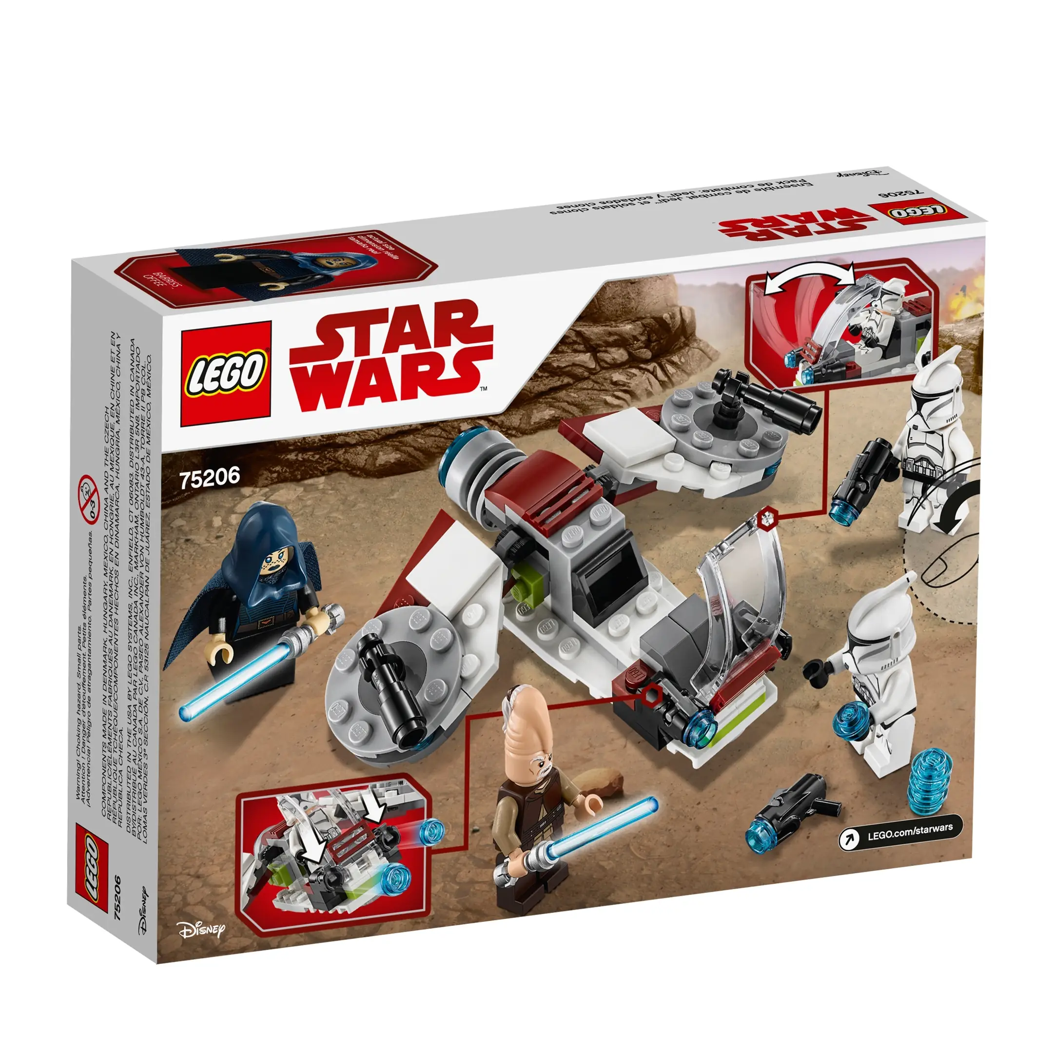 LEGO Star Wars Jedi and Clone Troopers Battle Pack