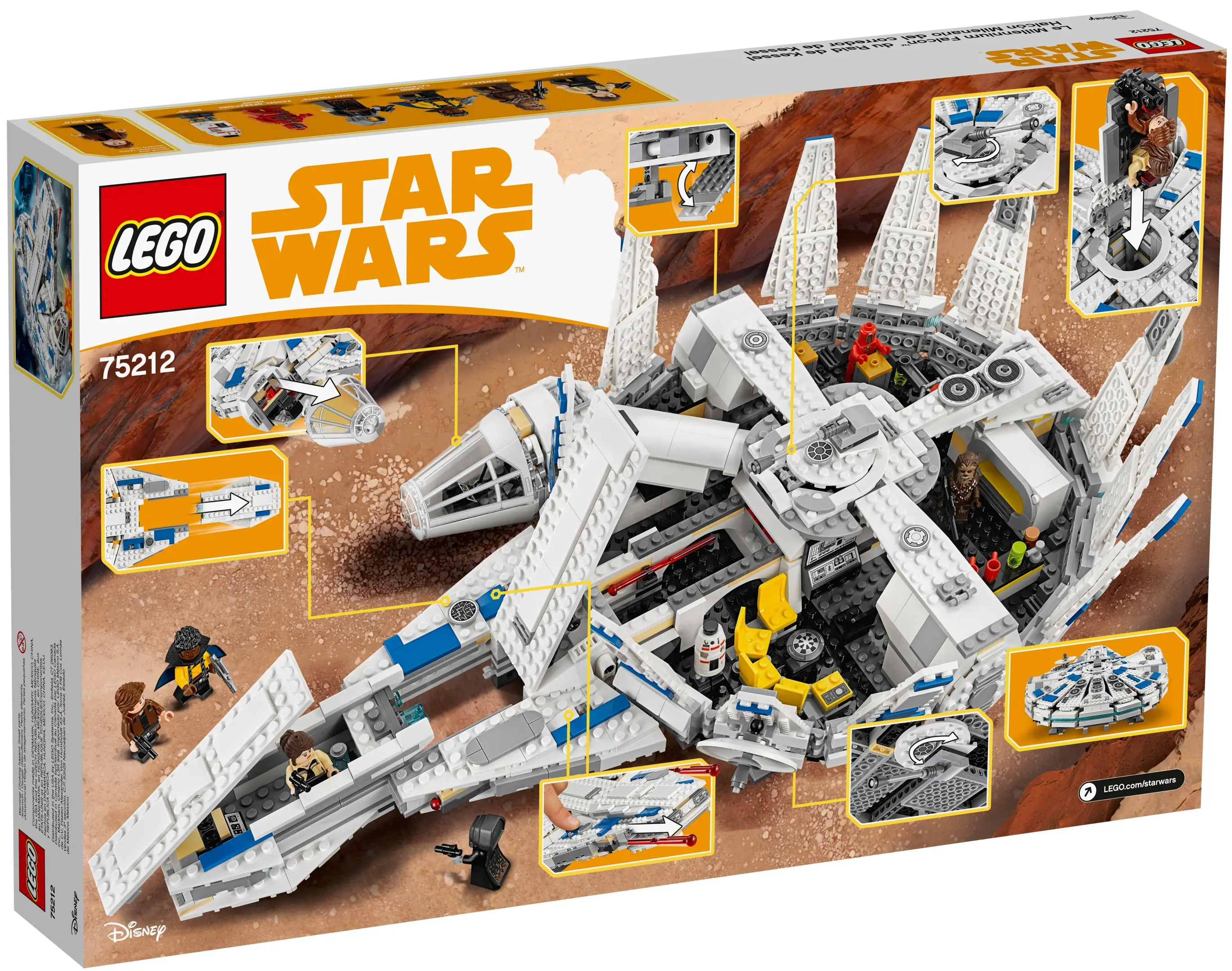 LEGO Star Wars Kessel Run Millennium Falcon • Set 75212