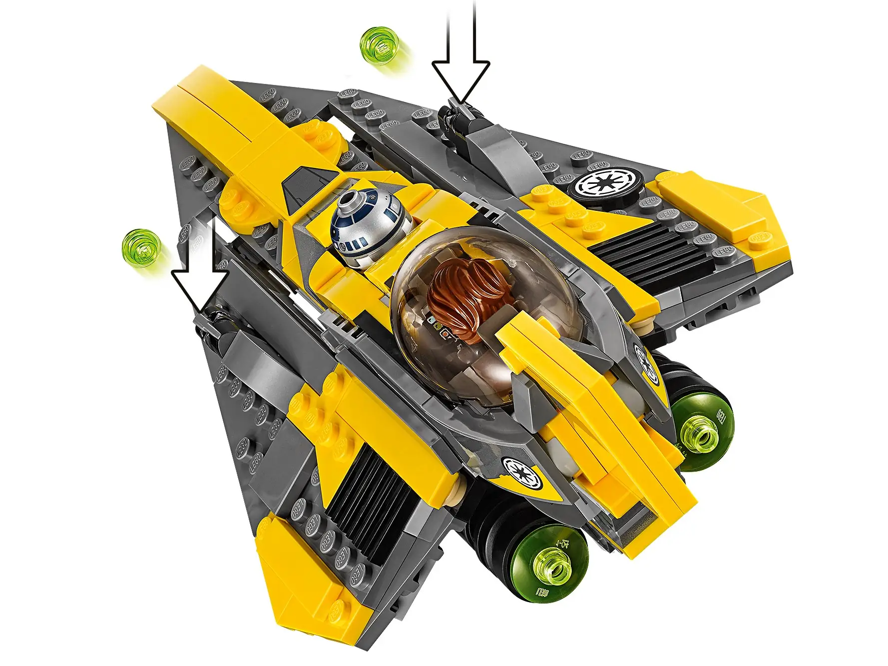 i.tページ Anakin's Jedi Starfighter 75214 LEGO information LEGO instructions