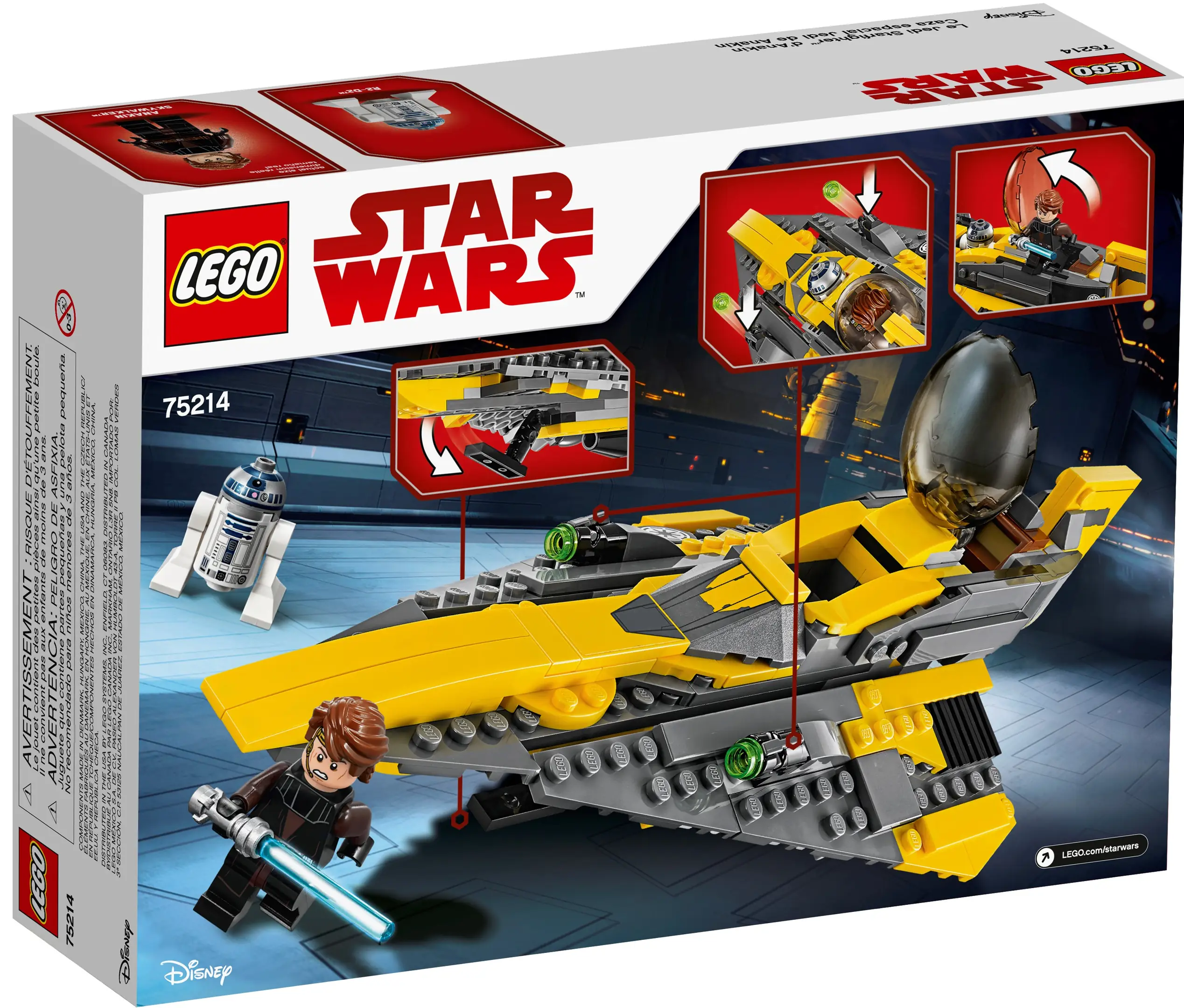 i.tページ LEGO Star Wars Anakin's Jedi Starfighter • Set 75214