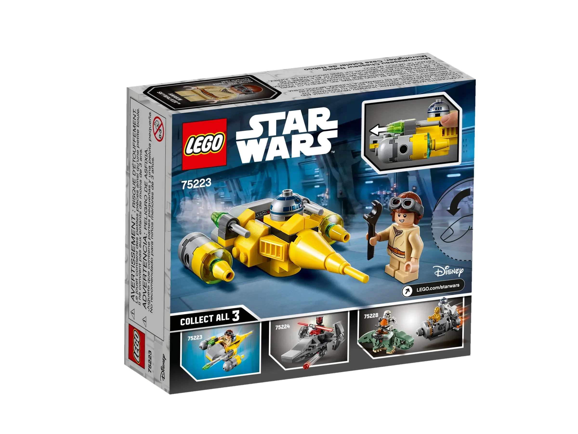 LEGO Star Wars Naboo Starfighter Microfighter • Set 75223
