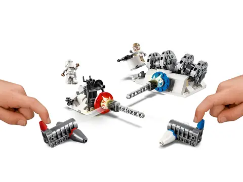 LEGO Star Wars Hoth Rebel Trooper White Uniform Dark Tan Legs (Brown ...