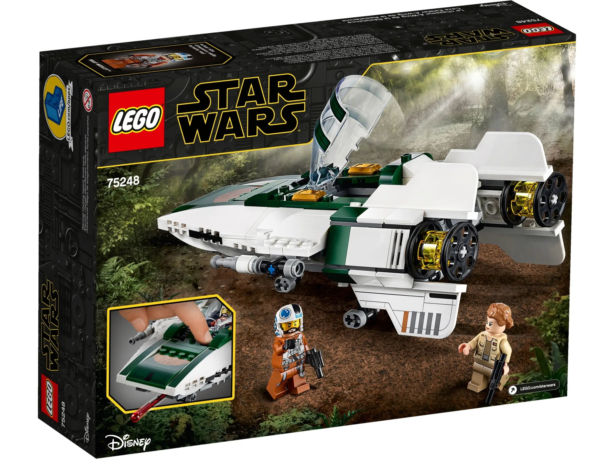 LEGO Star Wars Resistance A-Wing Starfighter • Set 75248