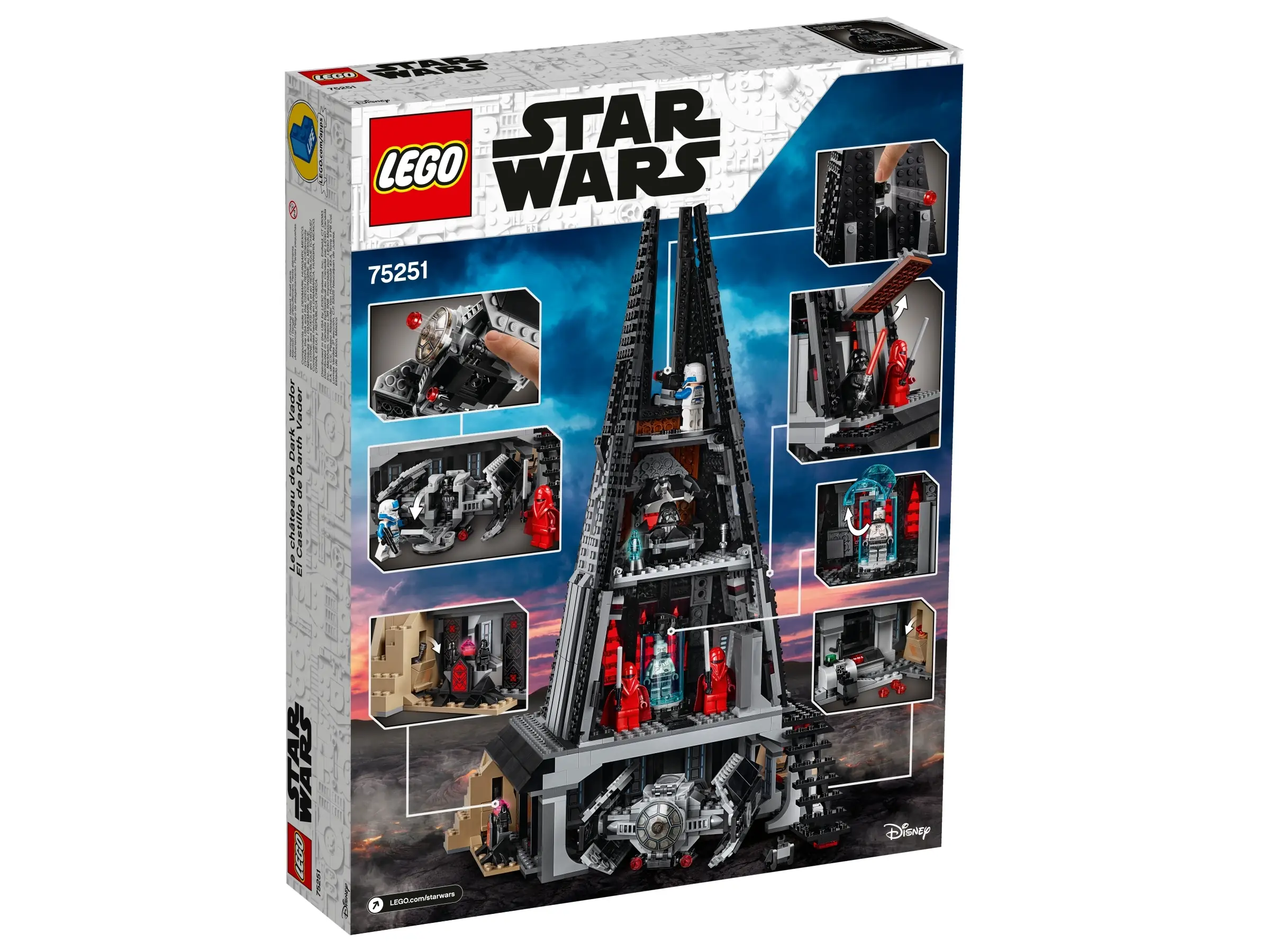 Lego 75251 star wars darth vader's castle stores sale