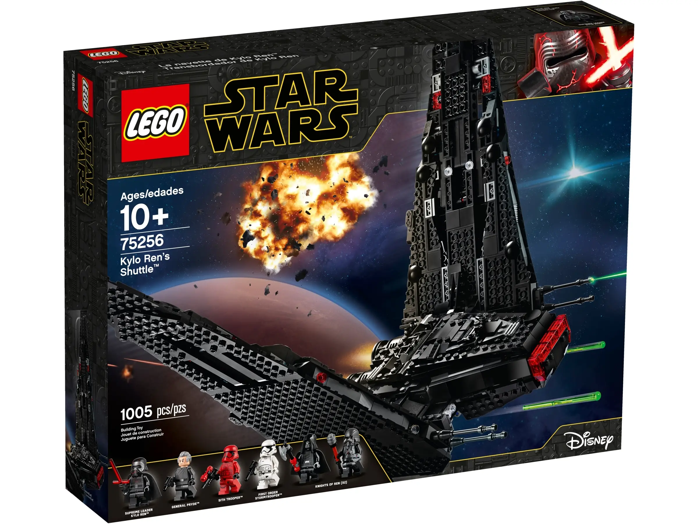 LEGO Star Wars Kylo Ren's Shuttle • Set 75256 • SetDB
