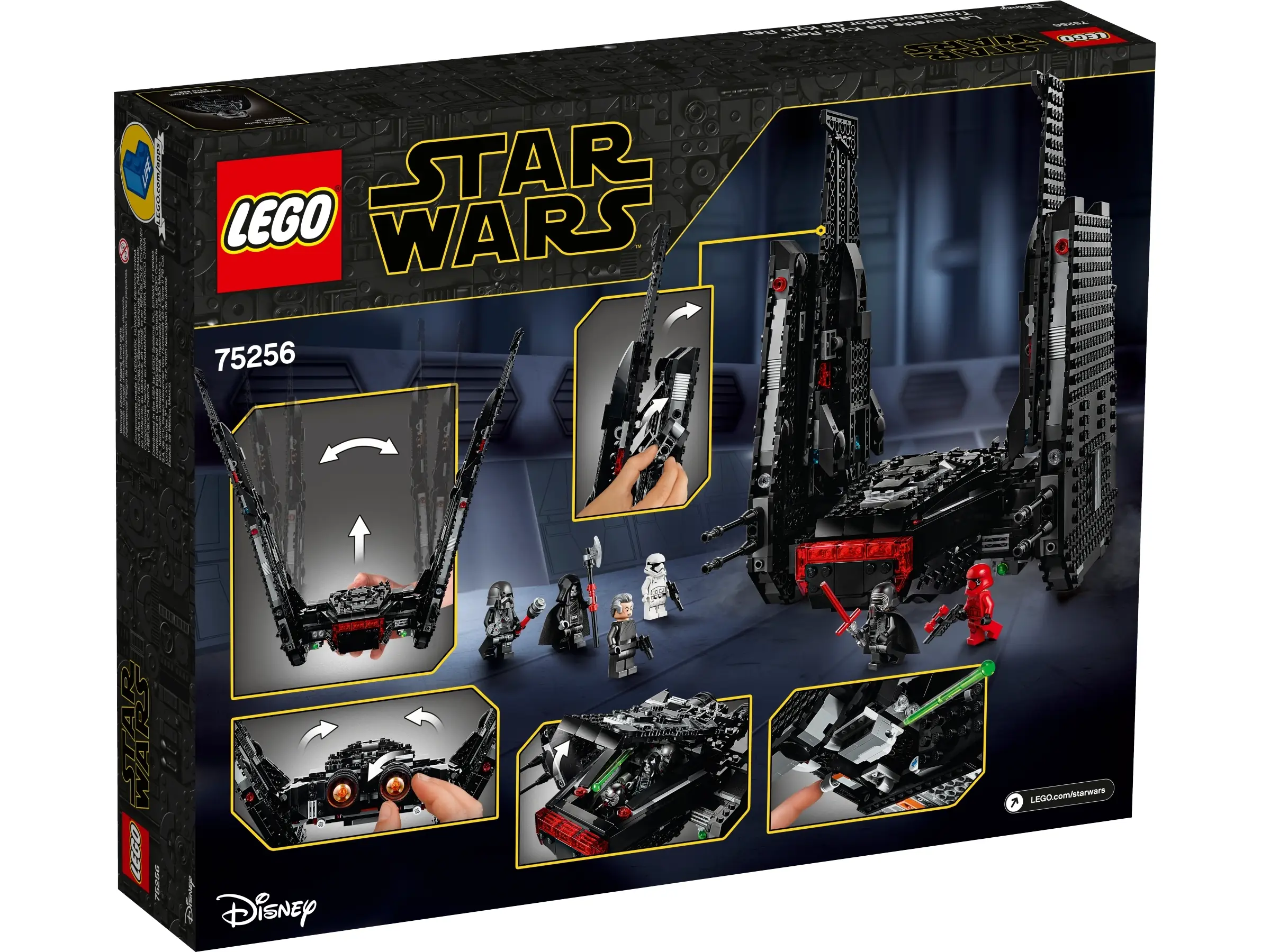 S☆ Kylo Ren's Shuttle™ 75256 | Star Wars™ | Buy online at the