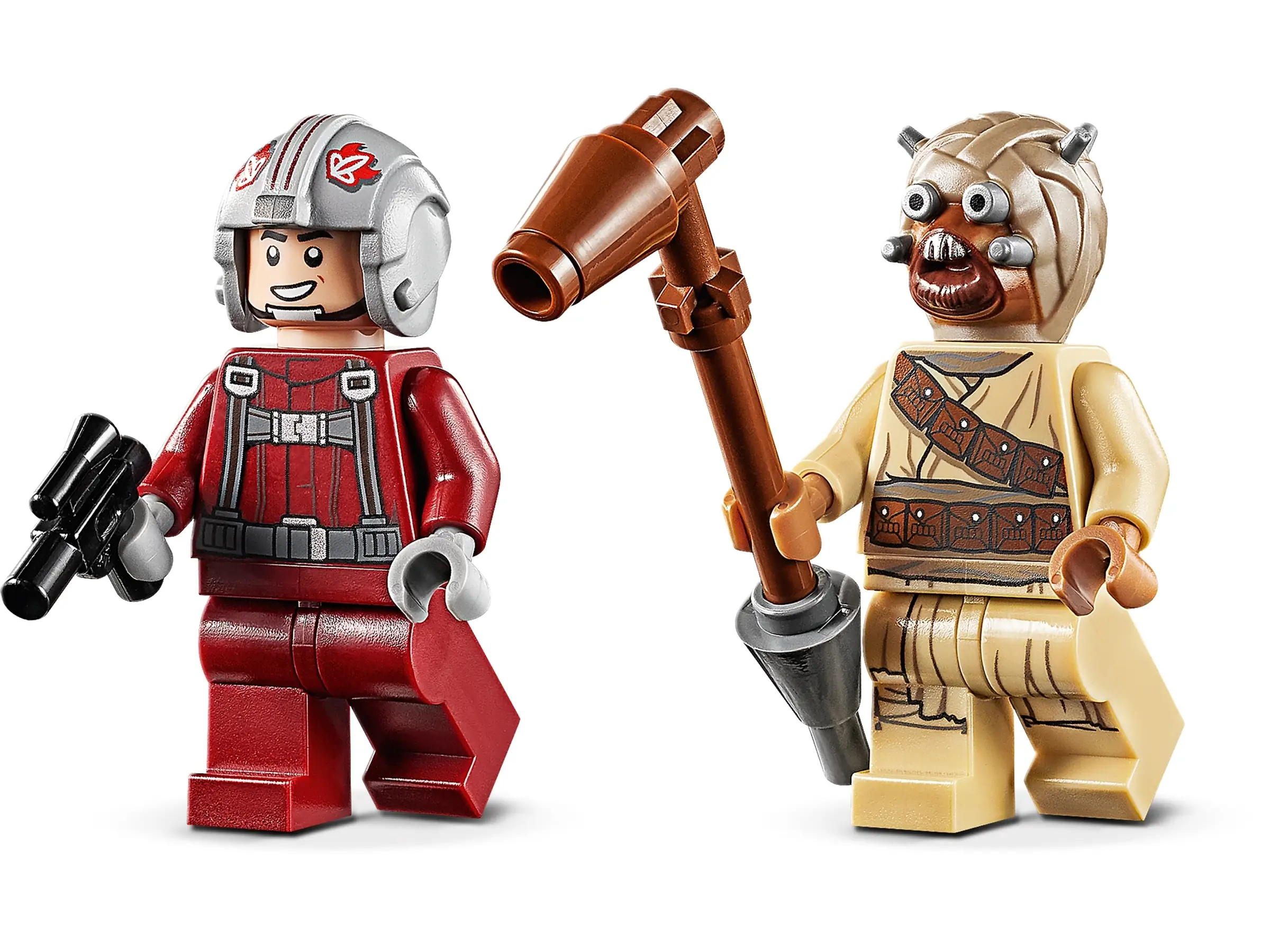 LEGO Star Wars T-16 Skyhopper vs Bantha Microfighters