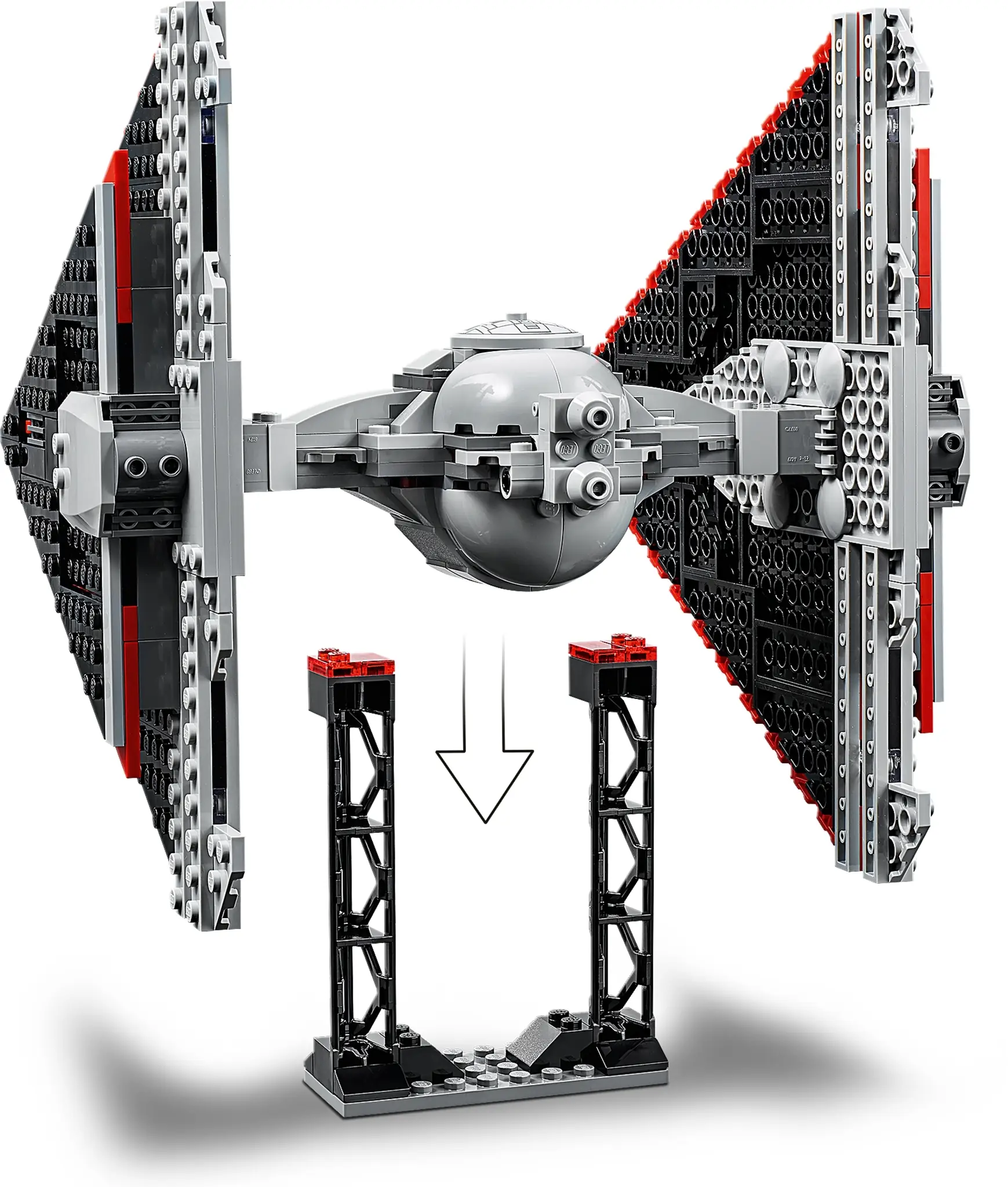 Star Wars 7472 Tie Fighter with Minifigs and Palpatine (Reserved for Eddie) store