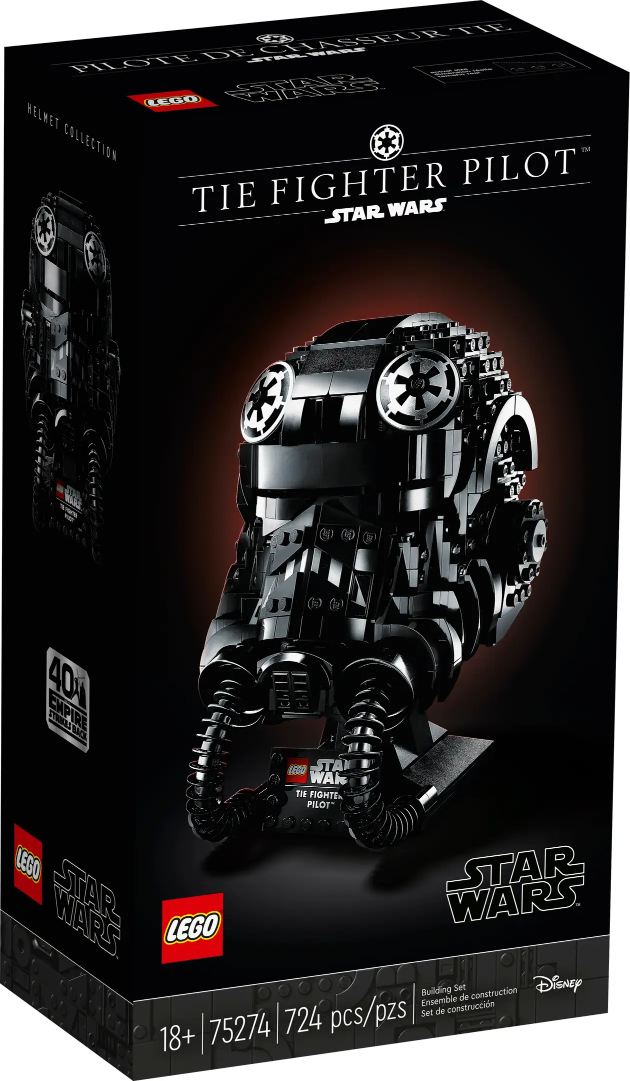 LEGO Star Wars TIE Fighter Pilot Helmet • Set 75274 • SetDB