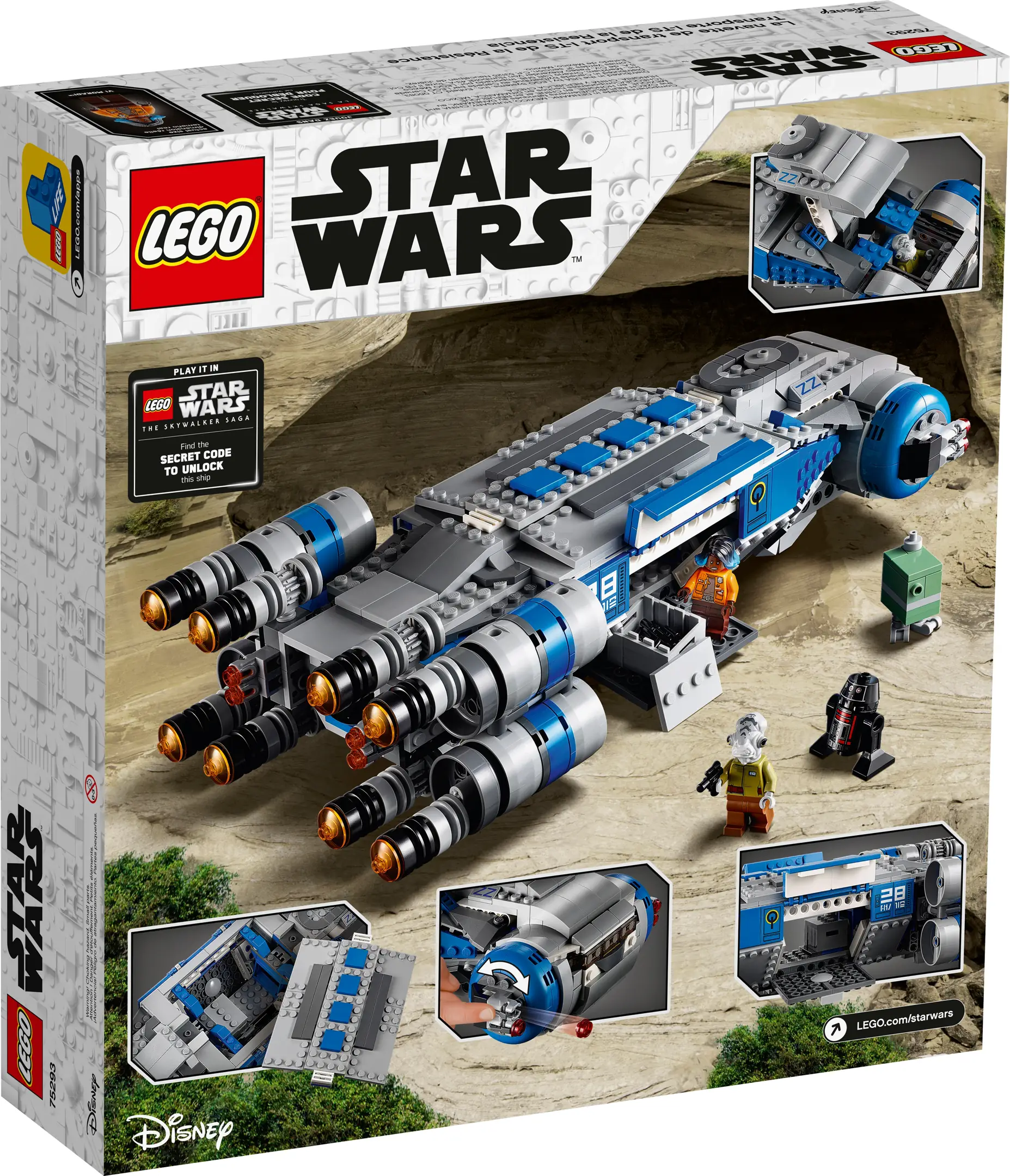 LEGO Star Wars Resistance I-TS Transport • Set 75293 • SetDB