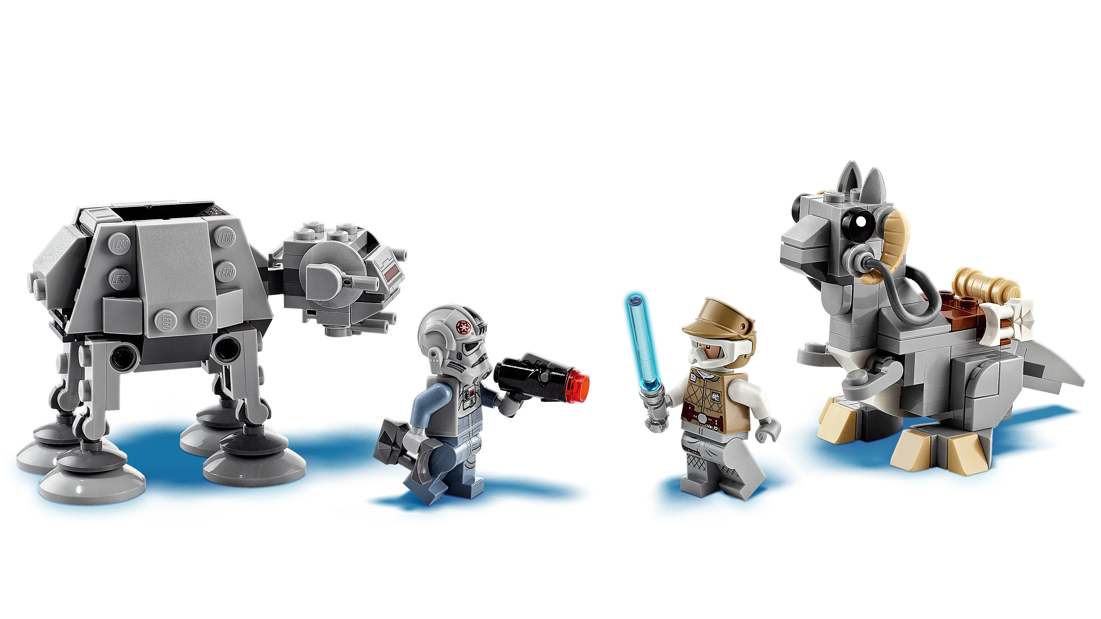 LEGO Star Wars AT AT vs. Tauntaun Microfighters Set 75298