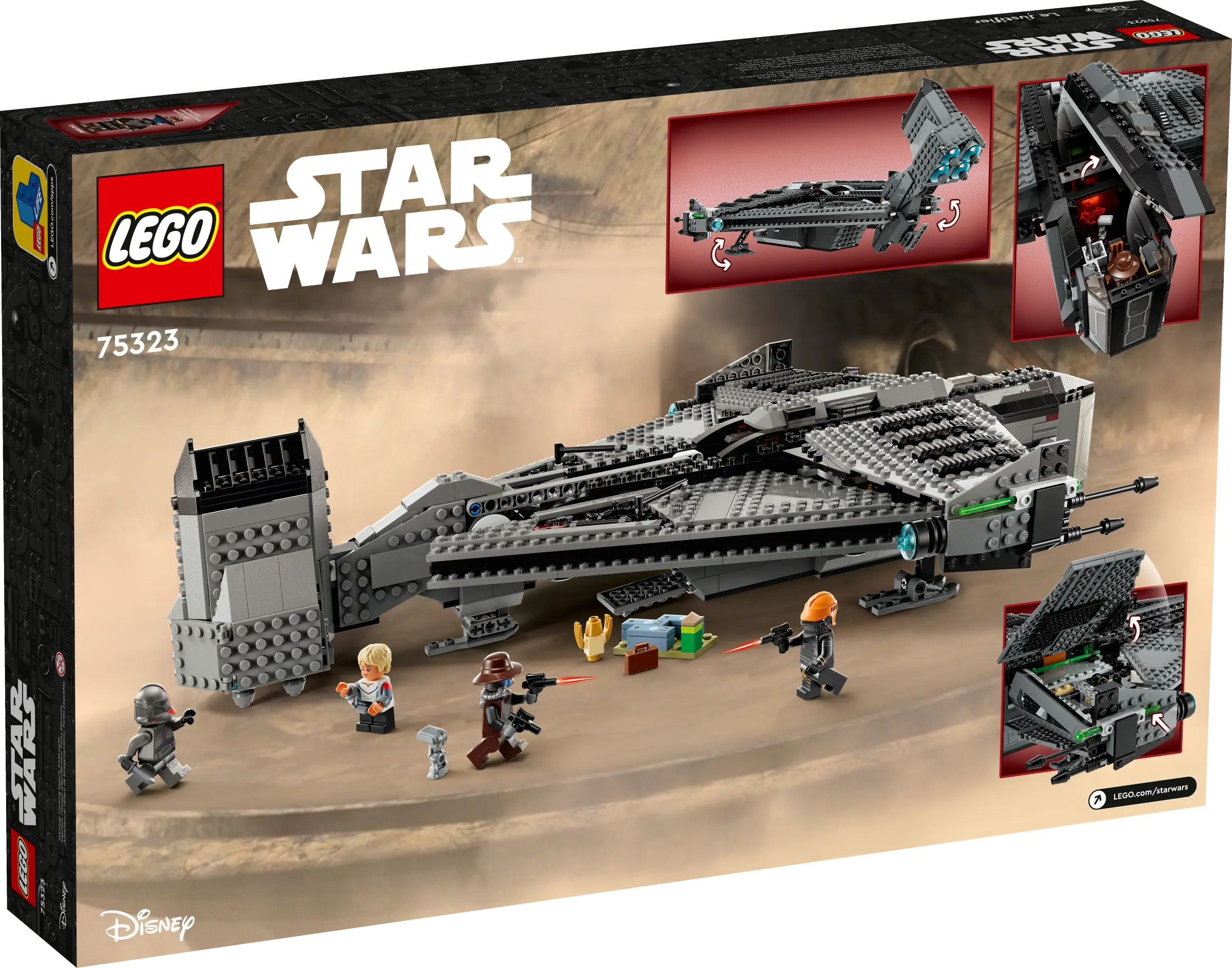 LEGO Star Wars The Justifier • Set 75323 • SetDB