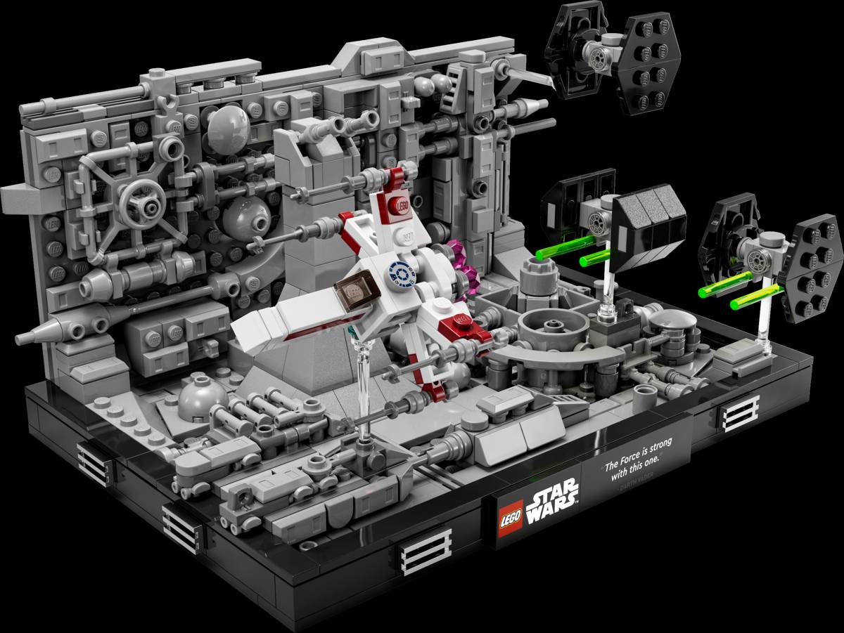 LEGO Star Wars Death Star Trench Run Diorama • Set 75329