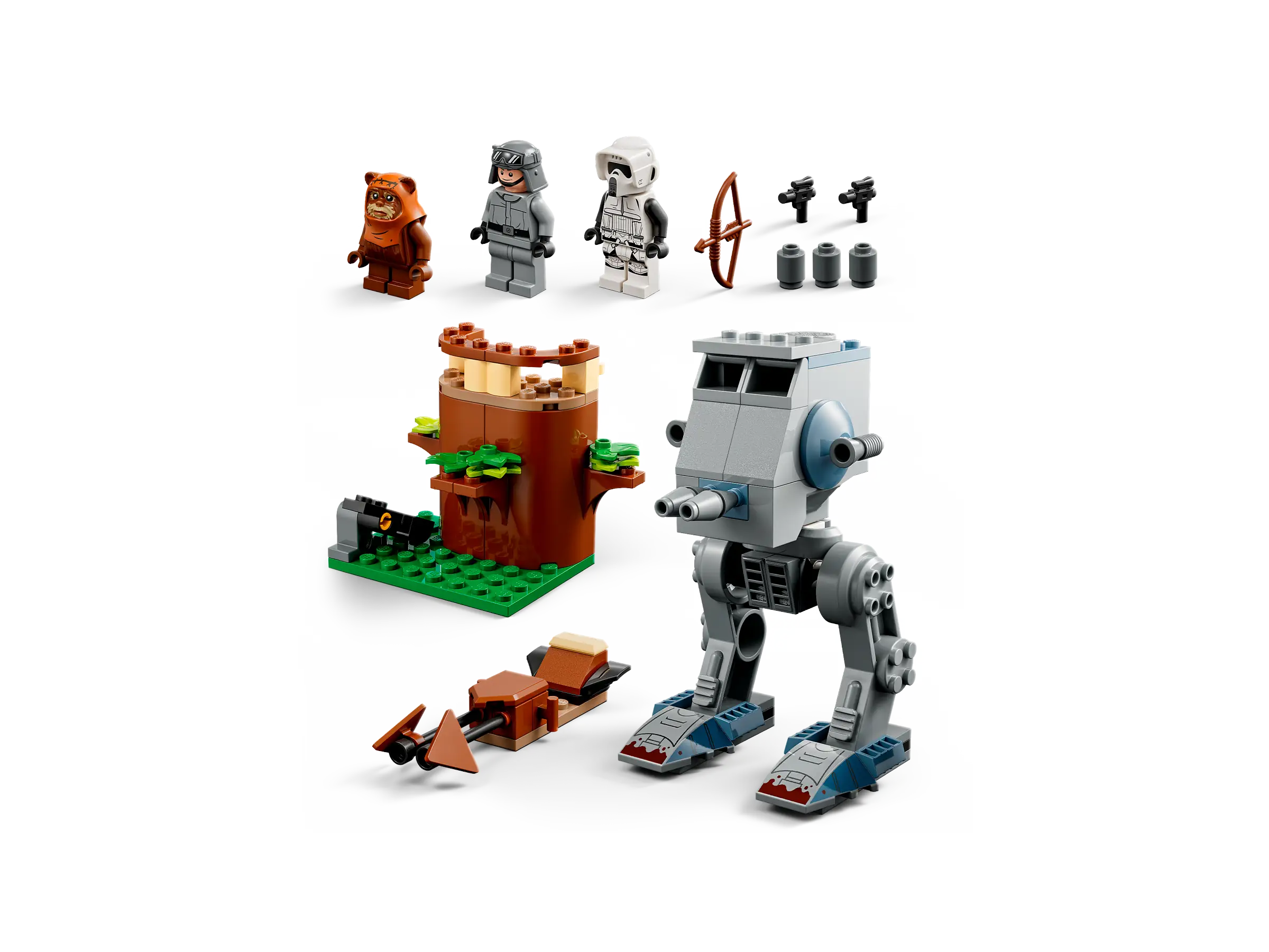 LEGO Star Wars AT ST Set 75332 SetDB Merlins Bricks