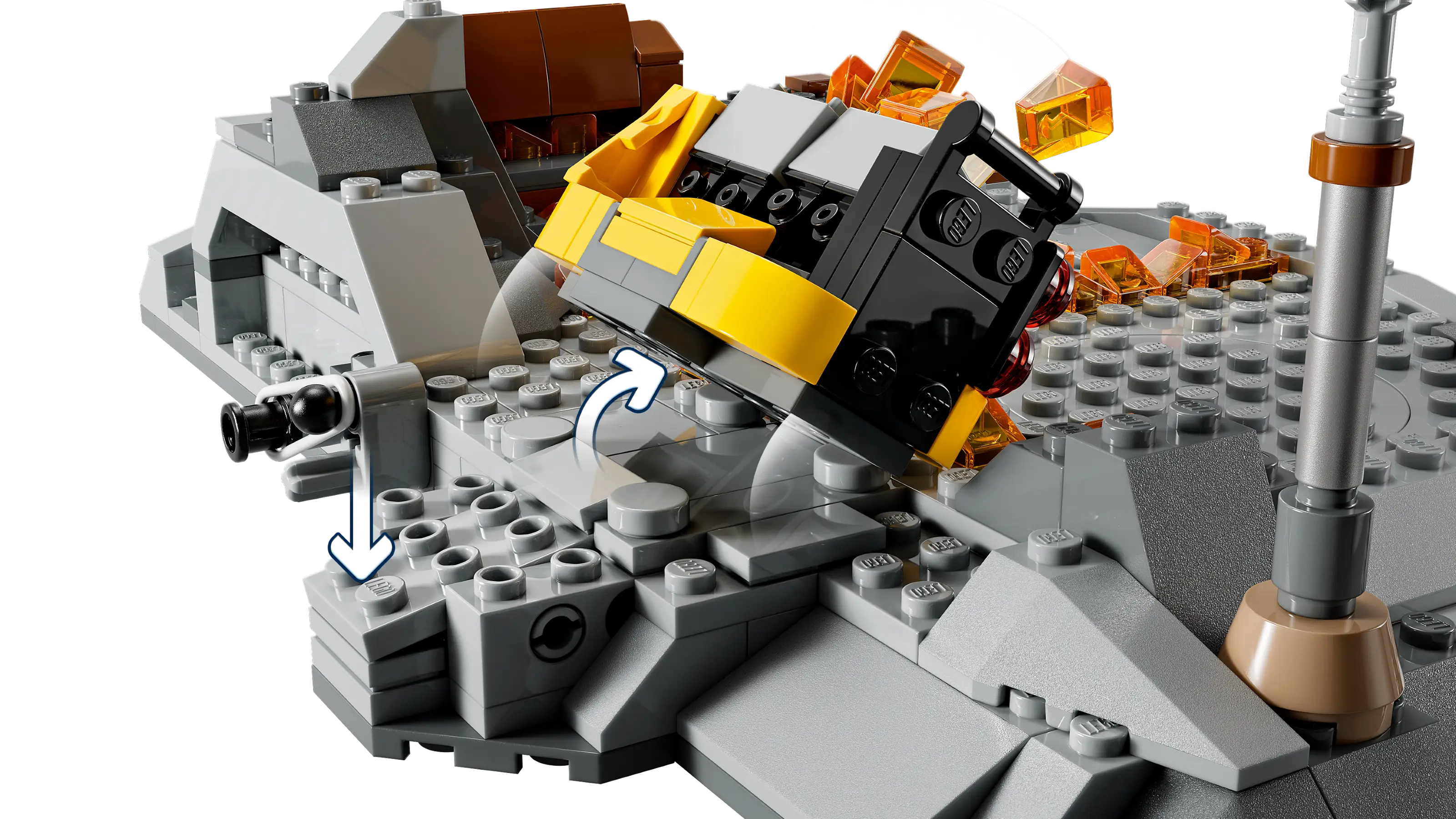LEGO Star Wars Obi-Wan Kenobi vs. Darth Vader • Set 75334