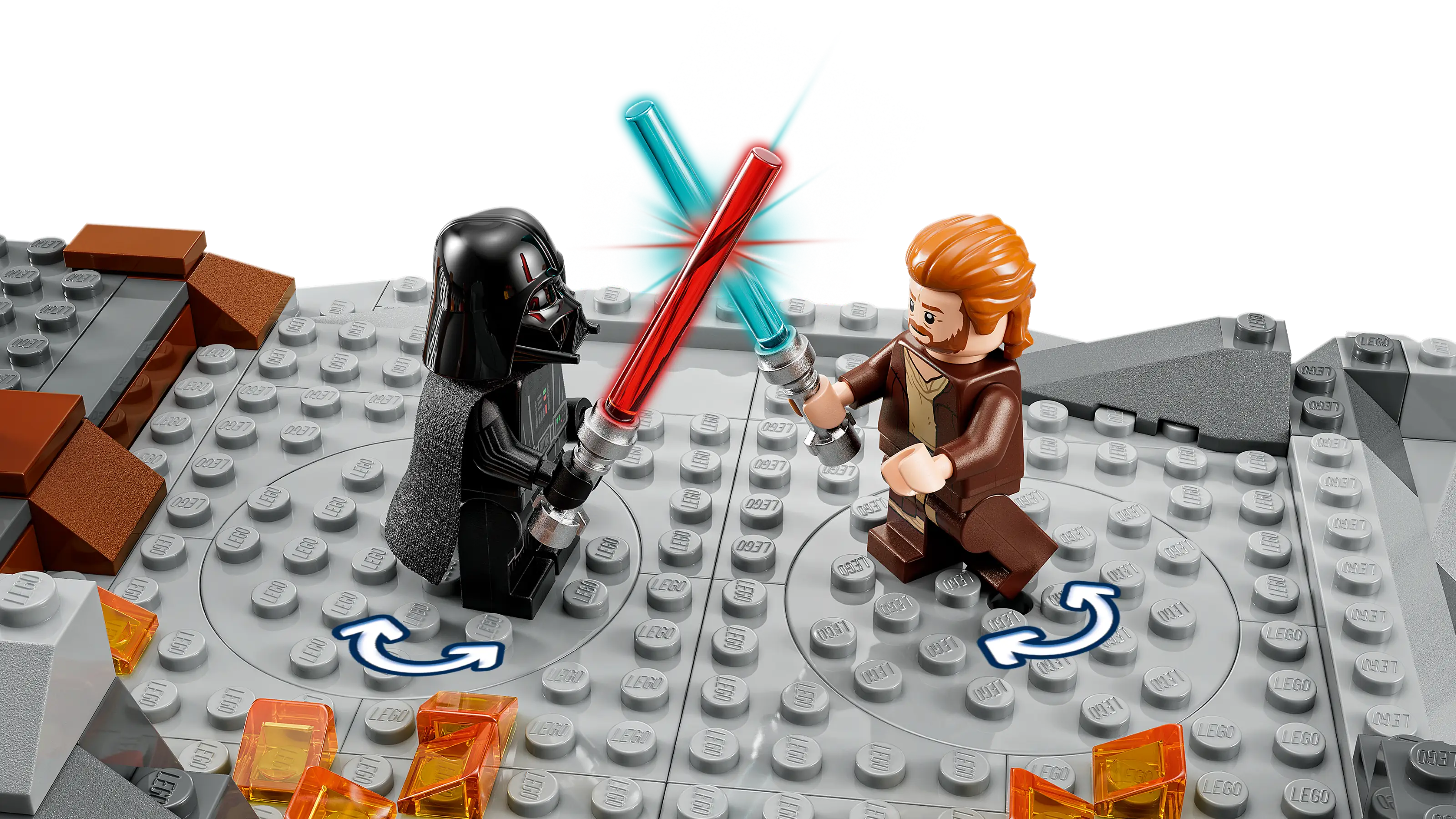LEGO Star Wars Obi-Wan Kenobi vs. Darth Vader • Set 75334