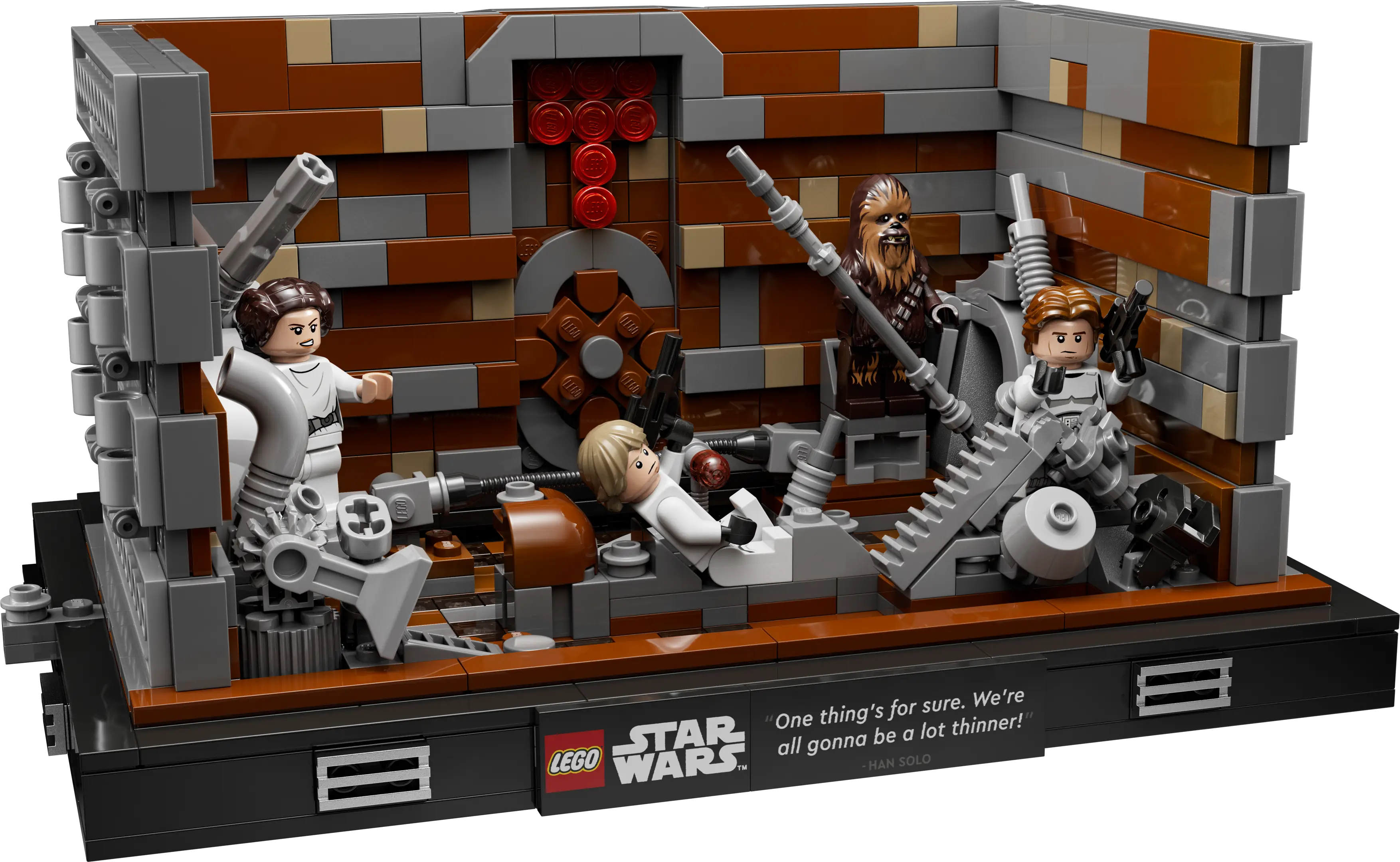 LEGO Star Wars Death Star Trash Compactor Diorama