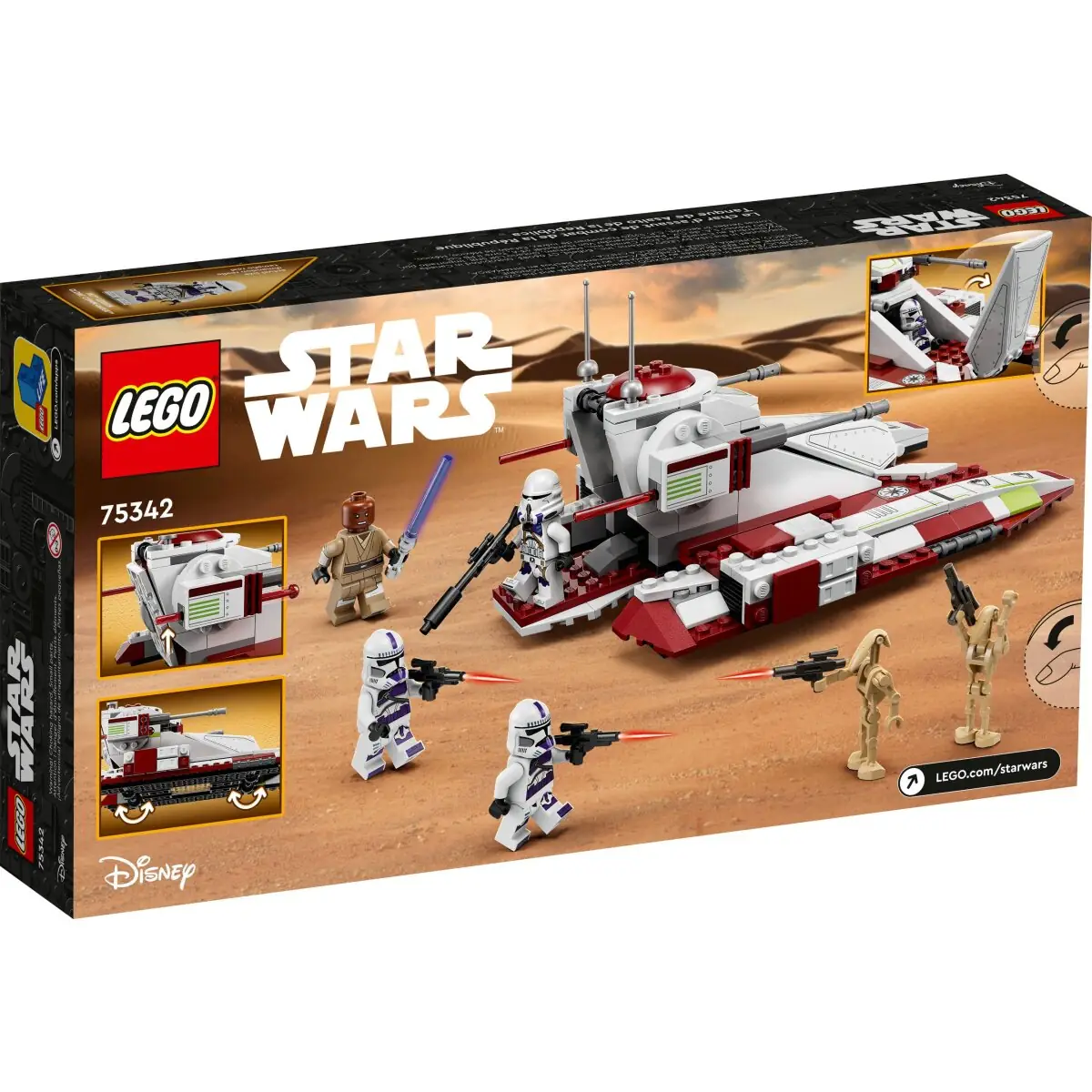 LEGO Star Wars Republic Fighter Tank • Set 75342 • SetDB