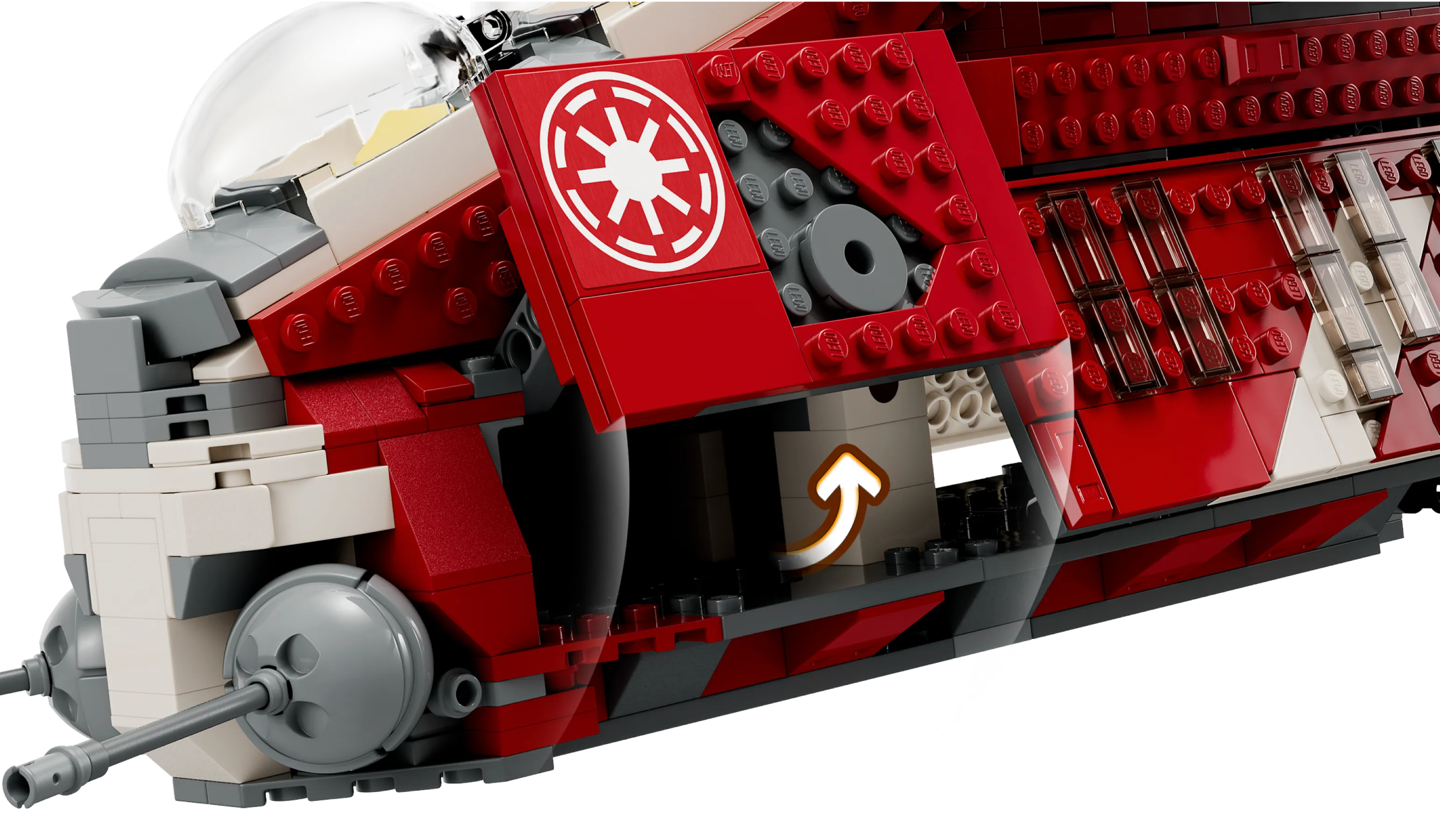 LEGO Star Wars Coruscant Guard Gunship • Set 75354 • SetDB