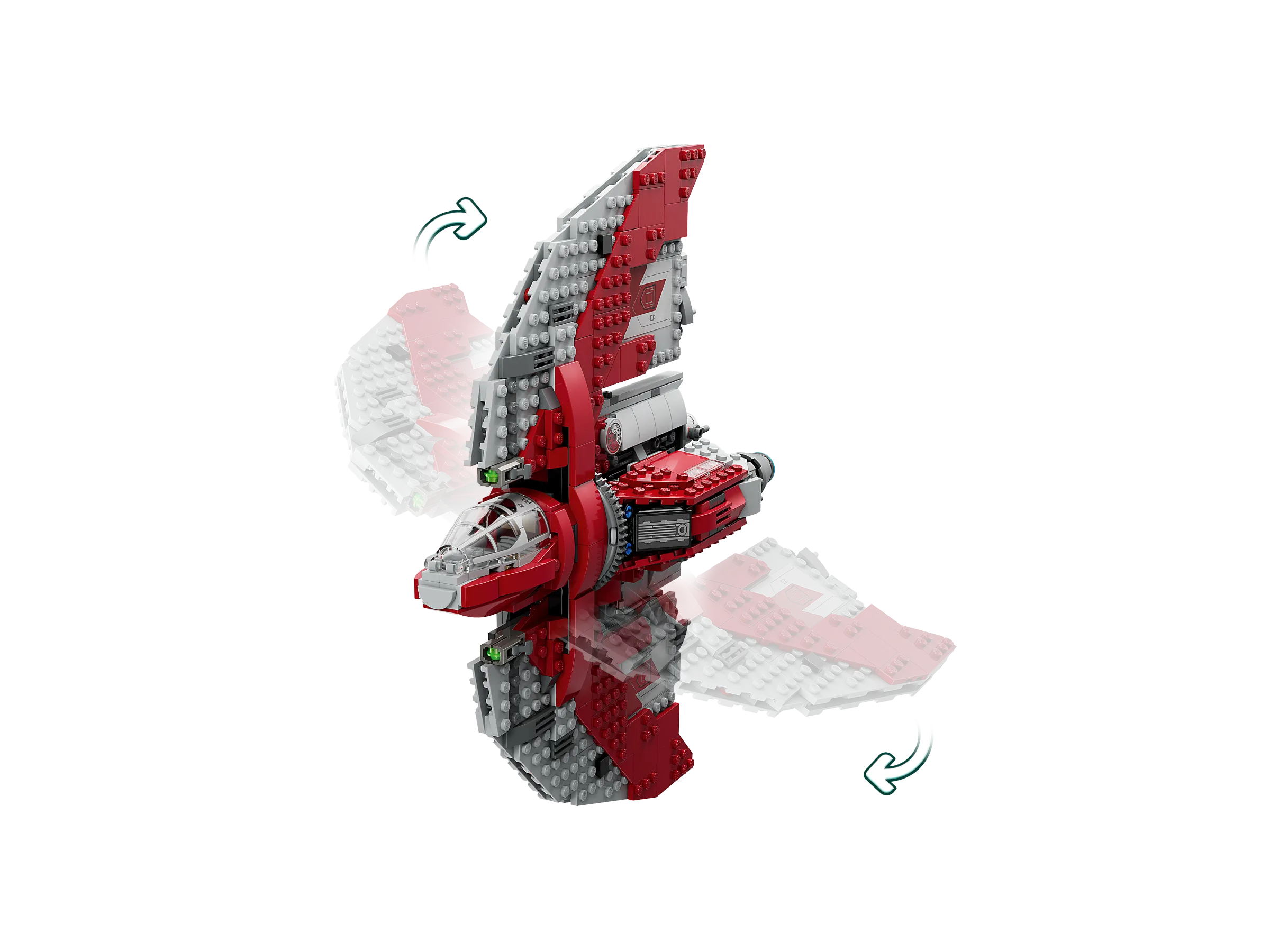 おまとめ購入 LEGO Star Wars - Ahsoka Tano's T-6 Jedi Shuttle - 75362 – Cosmic