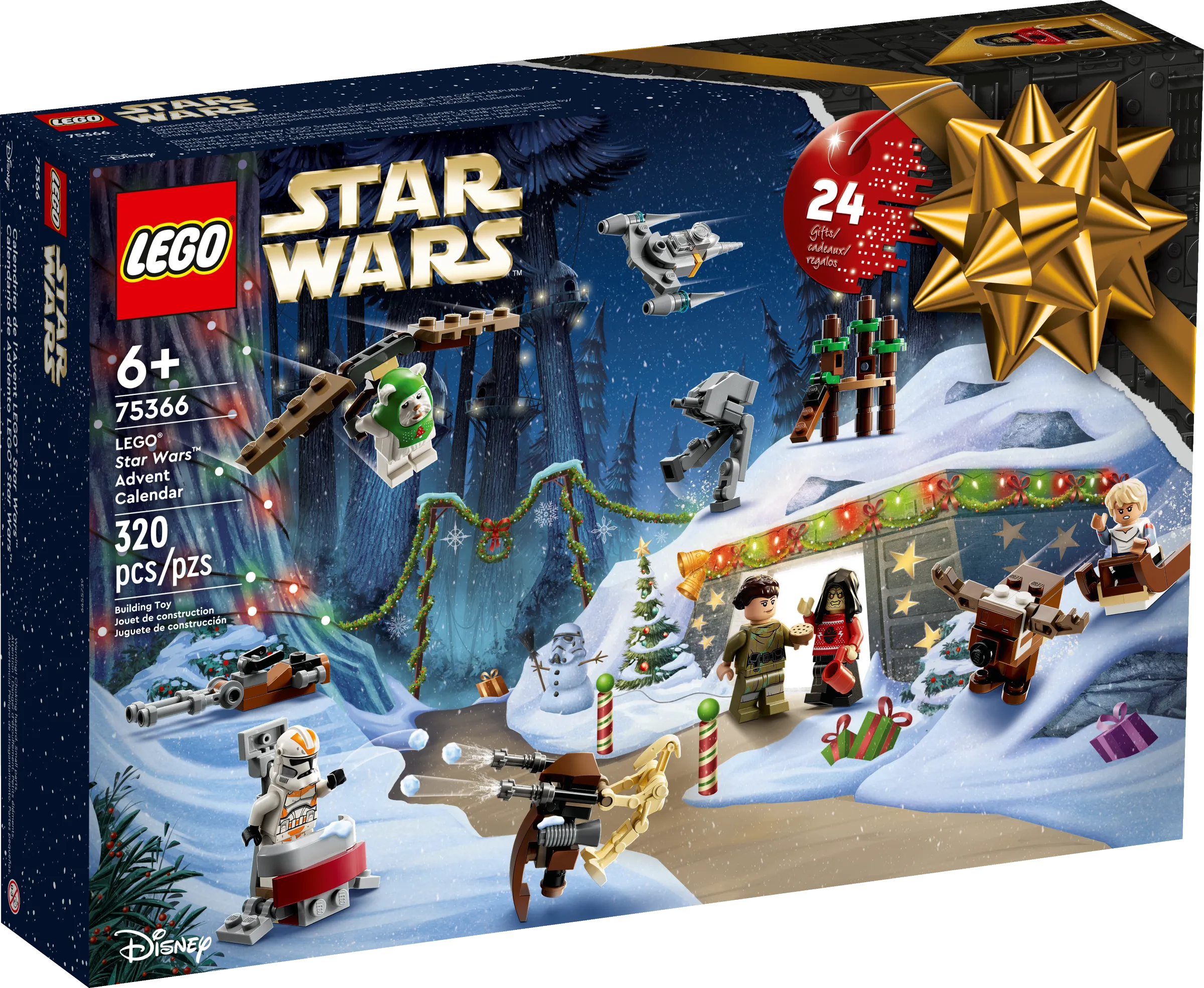クリスマス STAR WARS CHRISTMAS STARTERSET LEGO Star Wars Advent Calendar 2023 • Set 75366 • SetDB