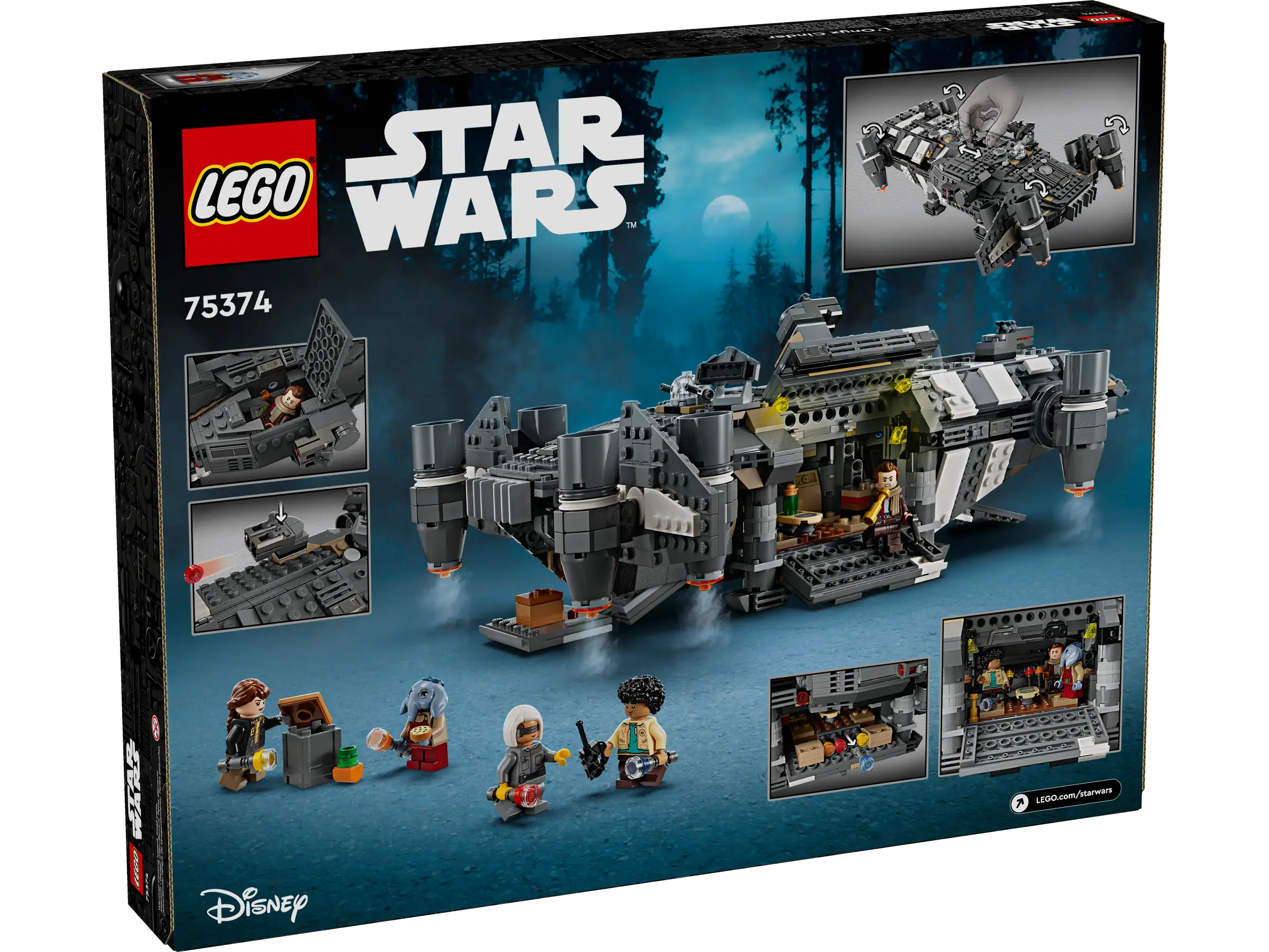 LEGO Star Wars The Onyx Cinder • Set 75374 • SetDB