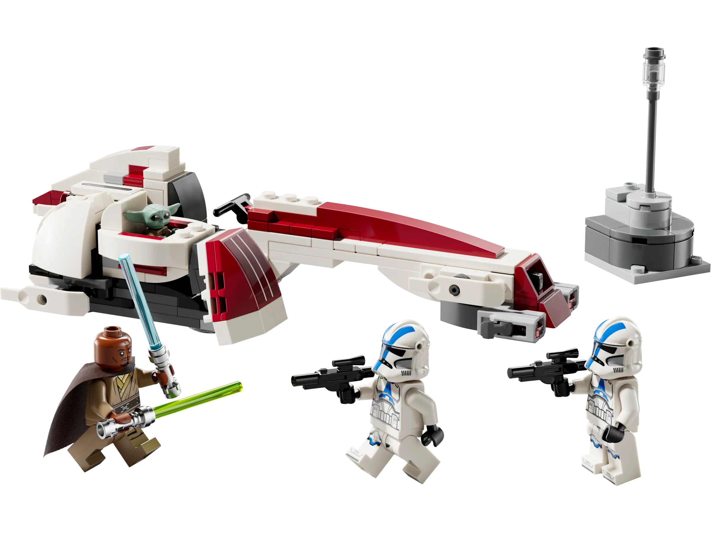 Lego star wars barc speeder with sidecar hotsell
