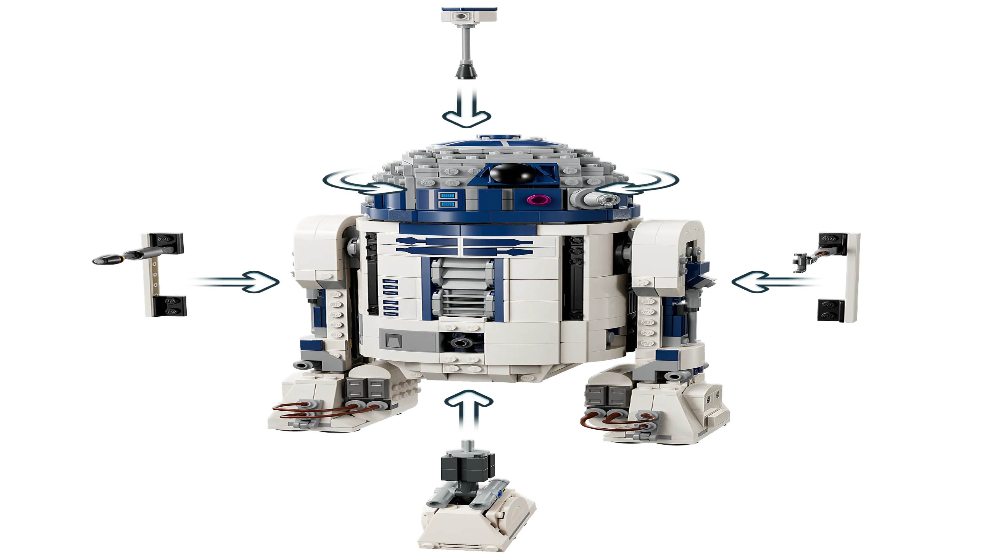 Amazon.com: LEGO Star Wars R2-D2 Building Toy Set - Play or