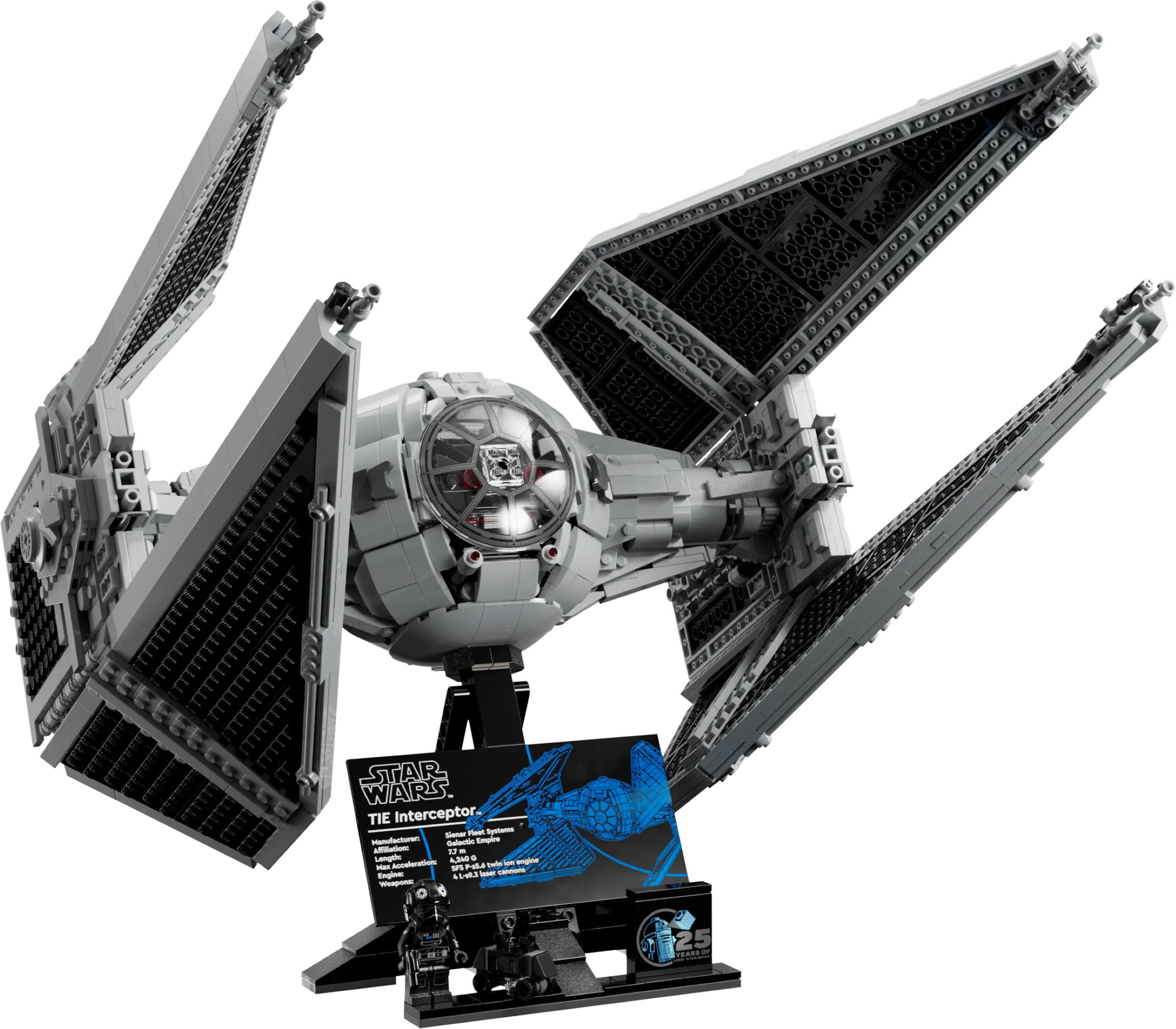 LEGO Star Wars UCS TIE Interceptor Set 75382 SetDB