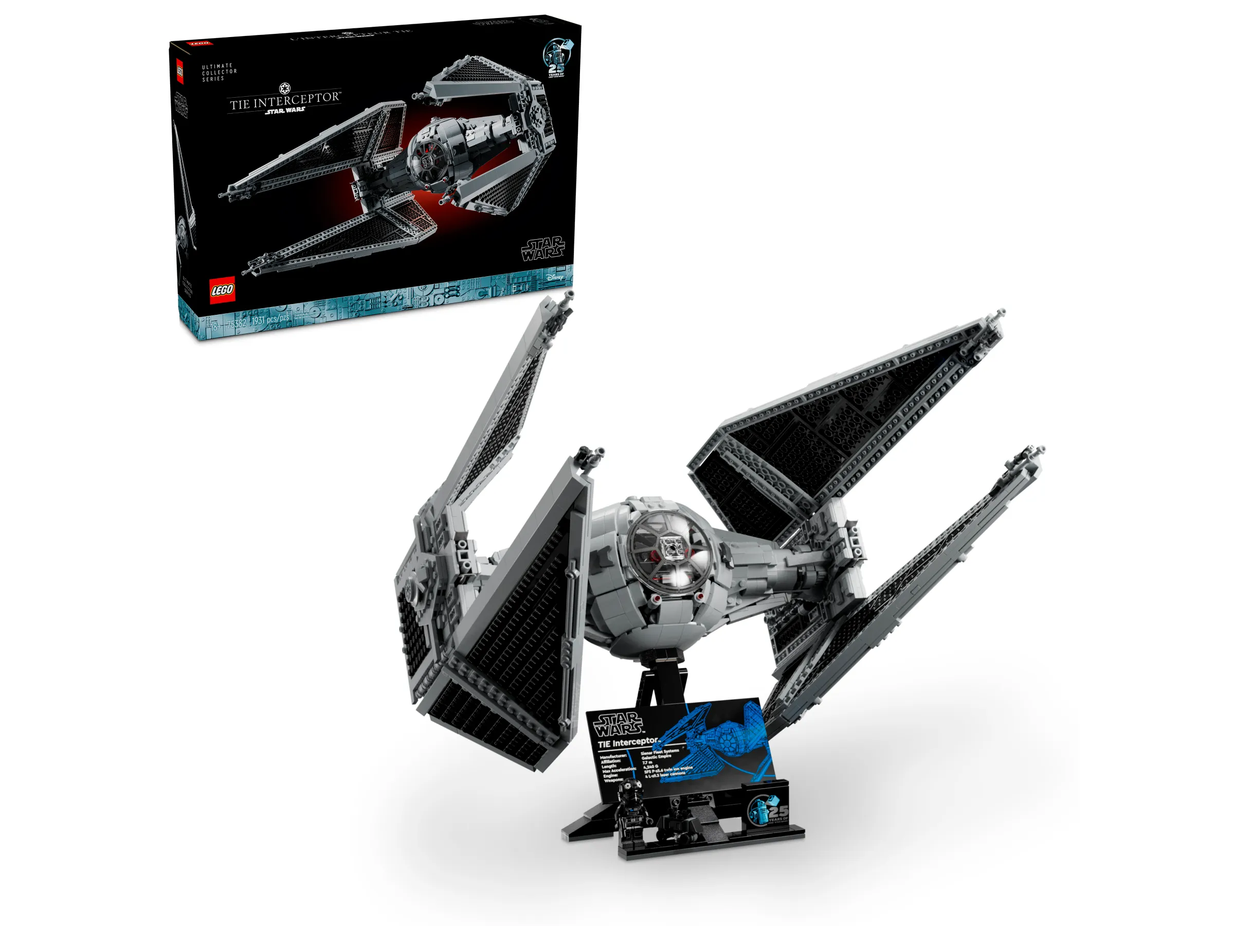 LEGO Star Wars UCS TIE Interceptor • Set 75382 • SetDB