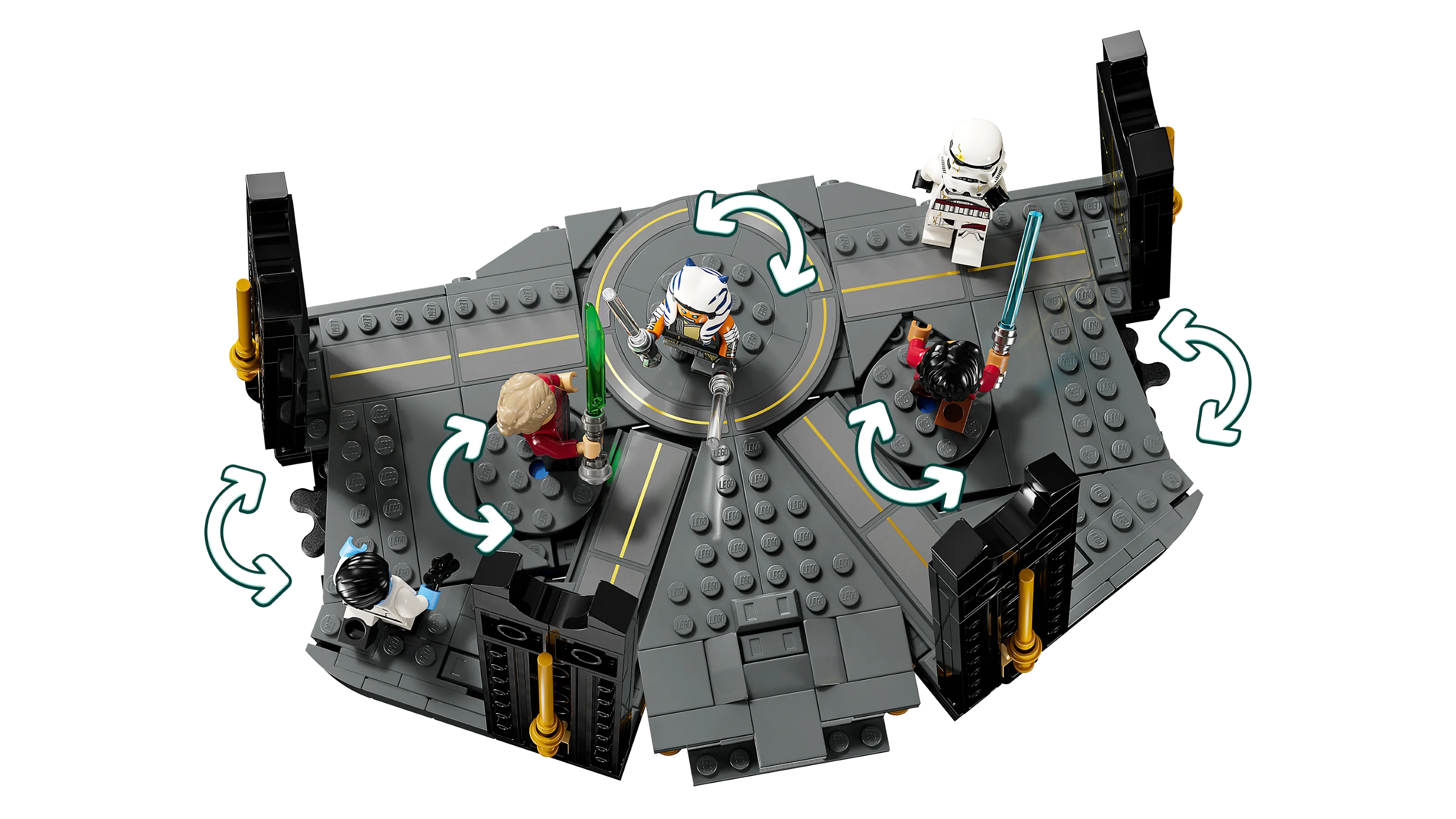 LEGO Star Wars Ahsoka Tano's Duel on Peridea • Set 75385